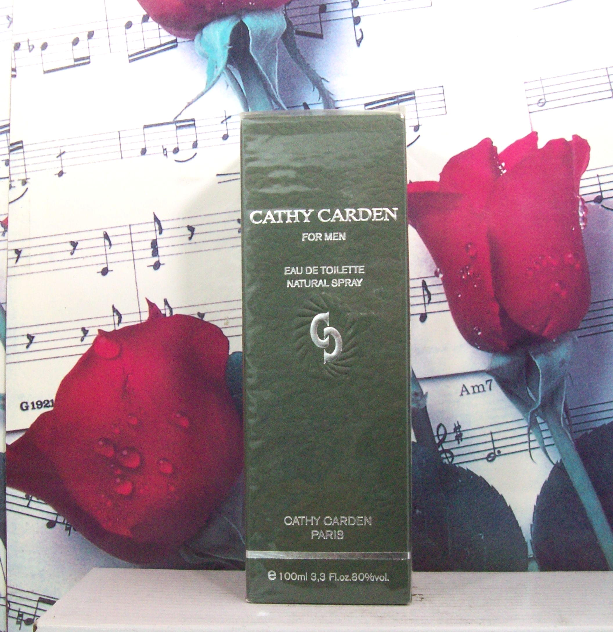 Cathy Carden For Men 3.3 OZ EDT Spray bottle front view”