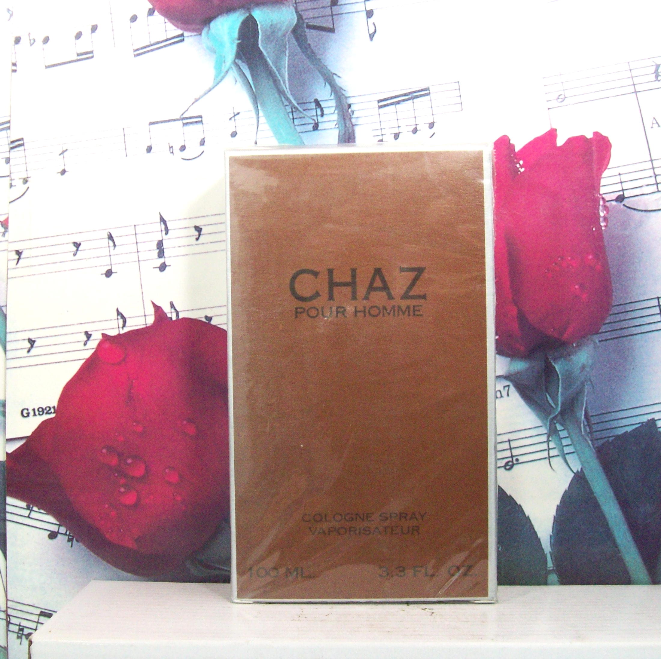 Chaz For Men 3.3 OZ Cologne Spray bottle front view