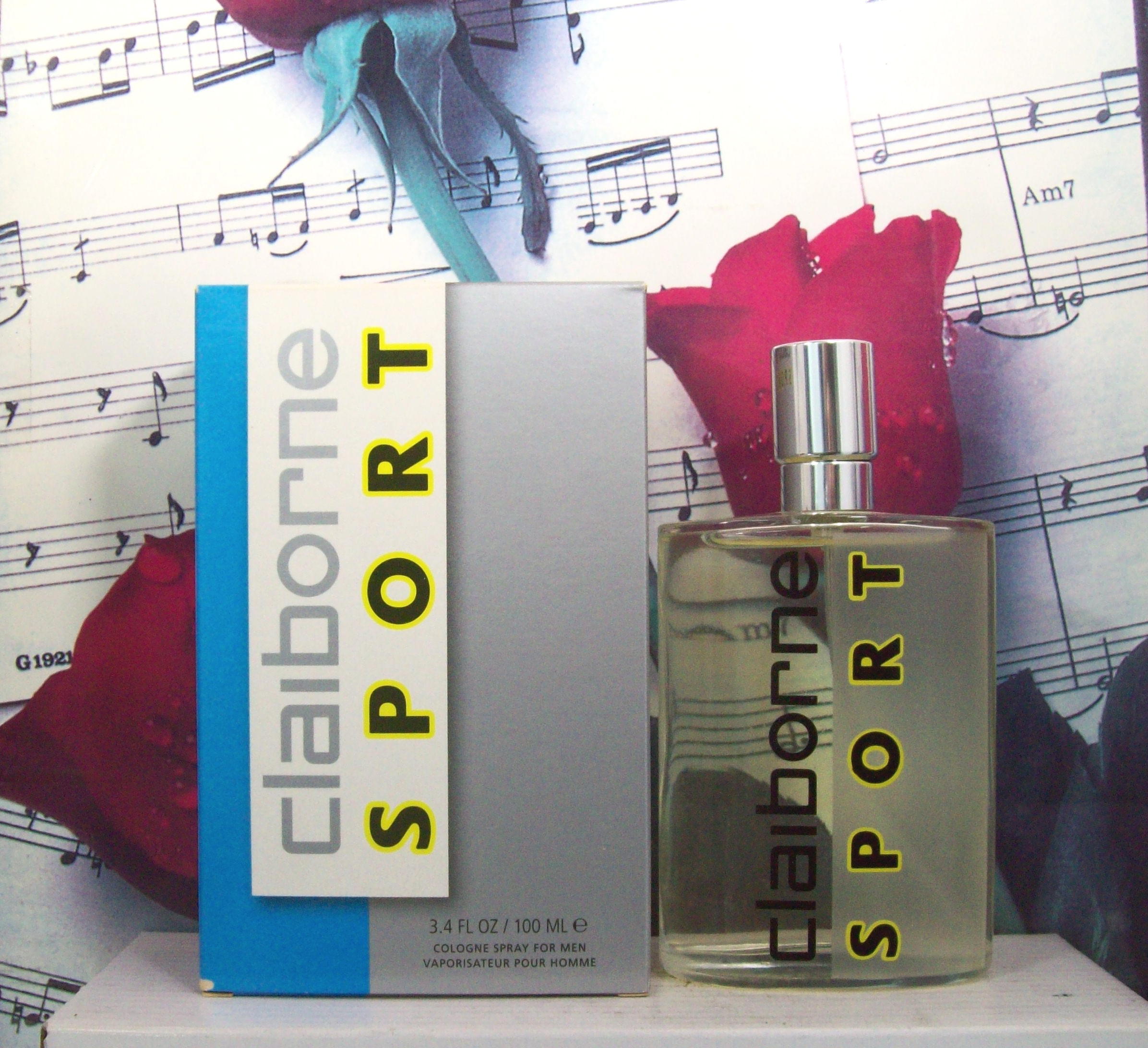Claiborne Sport 3.4 OZ Cologne Spray bottle front view