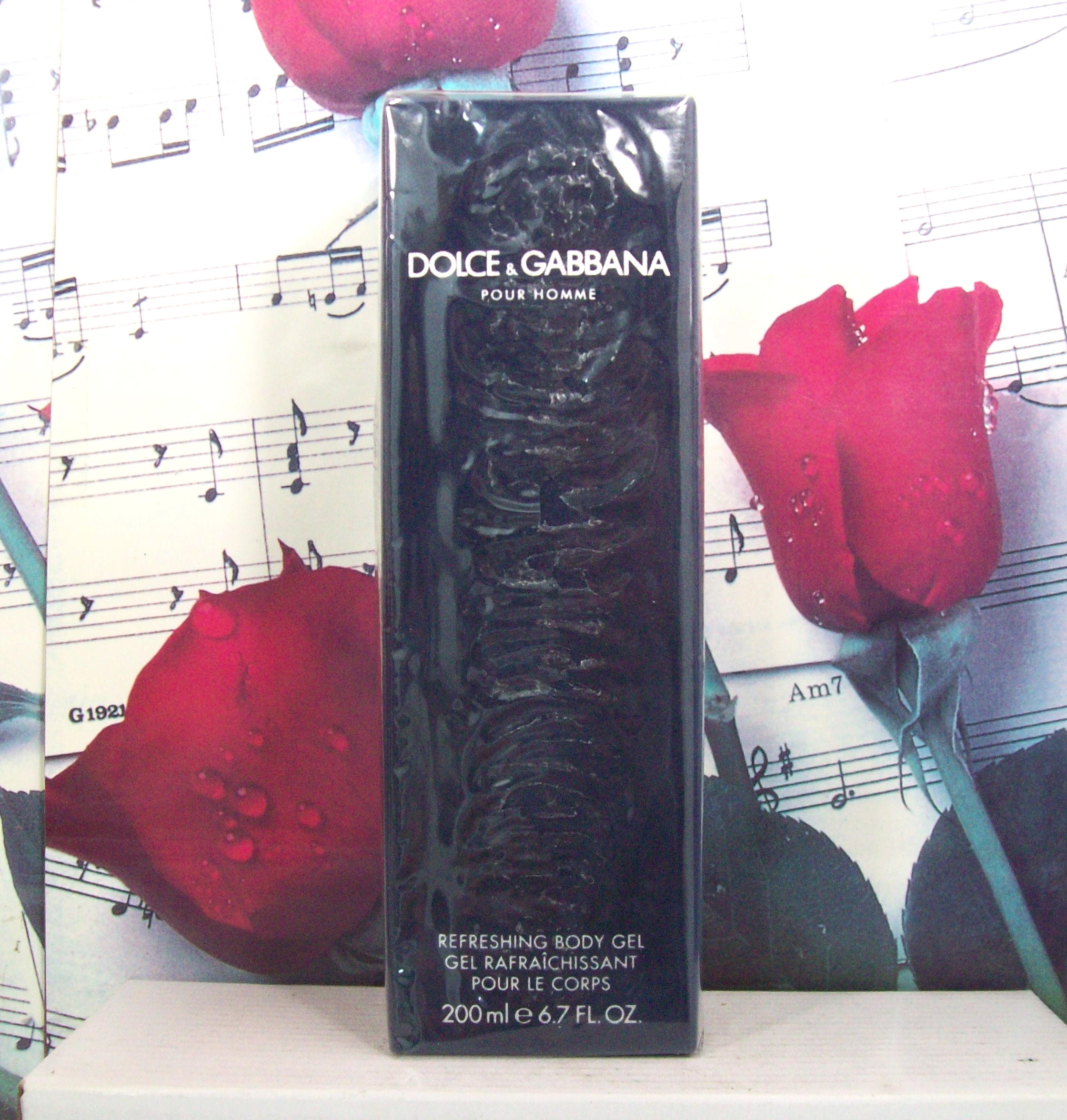 Dolce & Gabbana Pour Homme Body Gel 6.7 OZ front view
