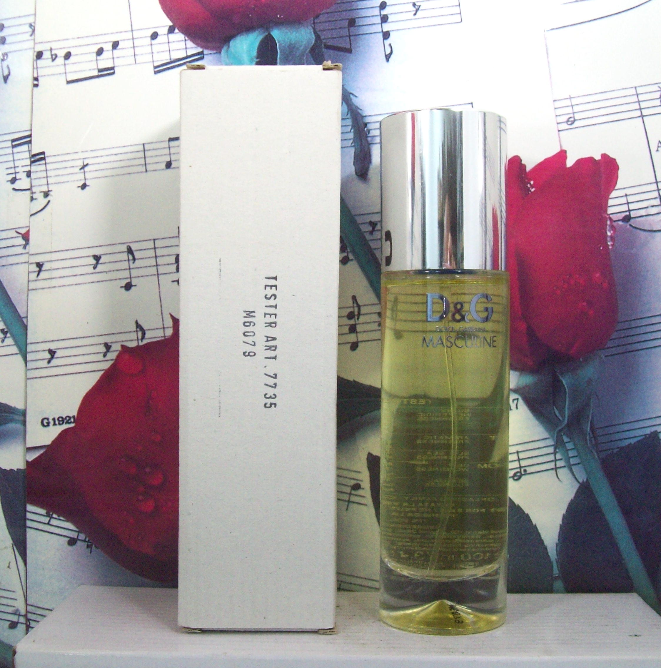 D&G Masculine EDT 3.4 oz bottle front view