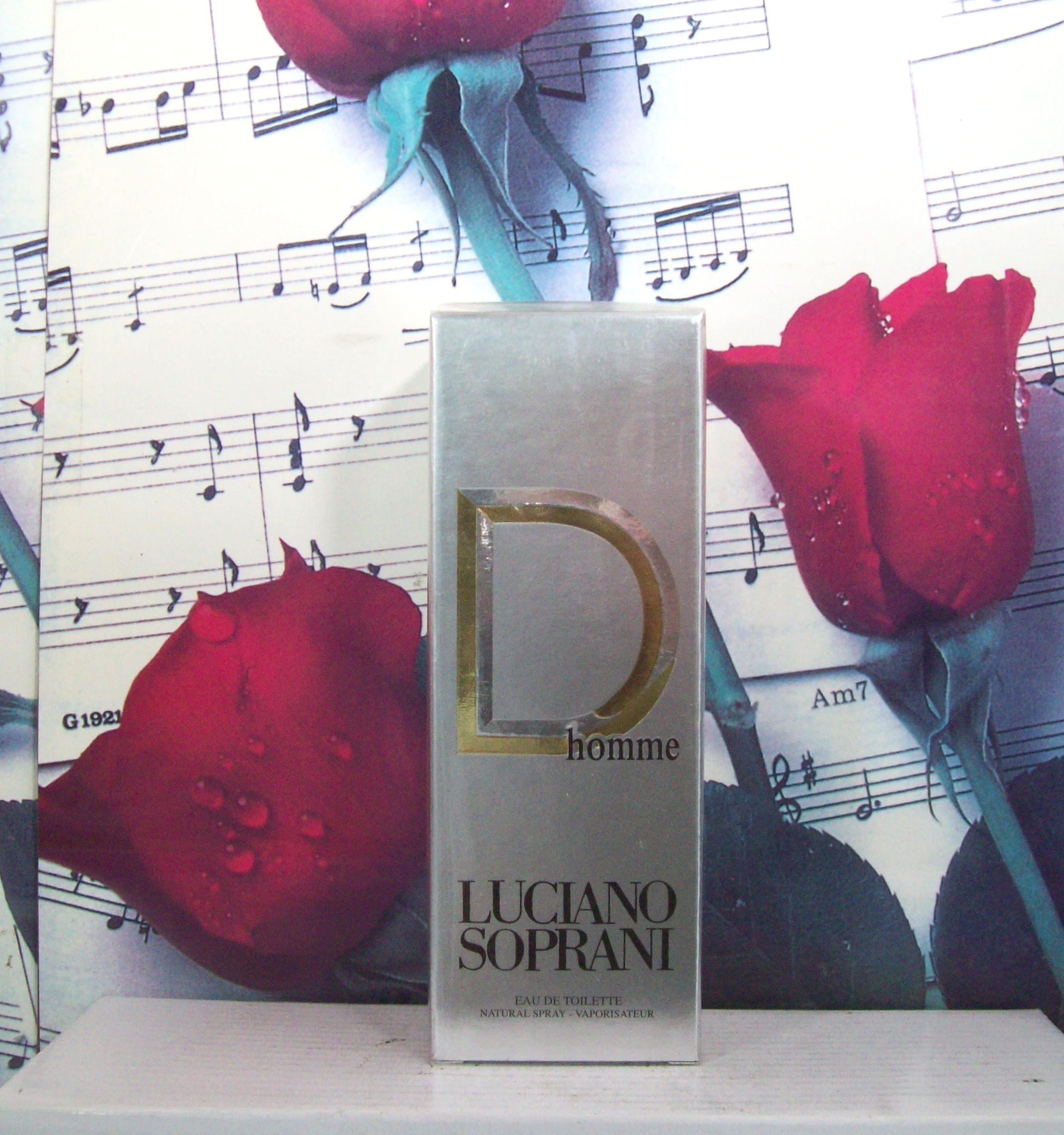Luciano Soprani D Homme 3.3 OZ EDT Spray bottle front view