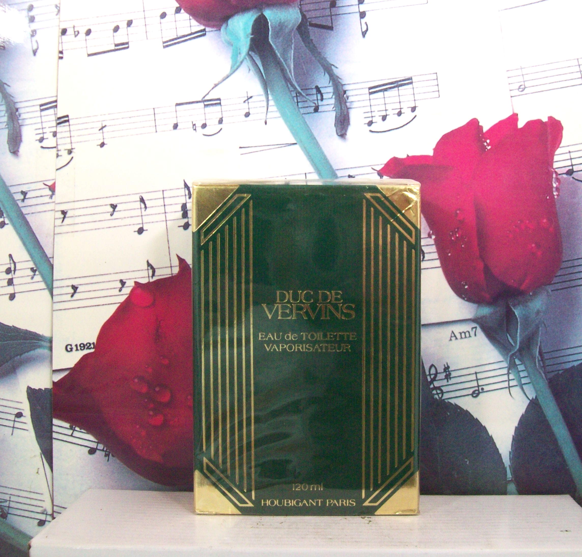 Houbigant Duc De Vervins 4.0 OZ EDT Spray bottle front view