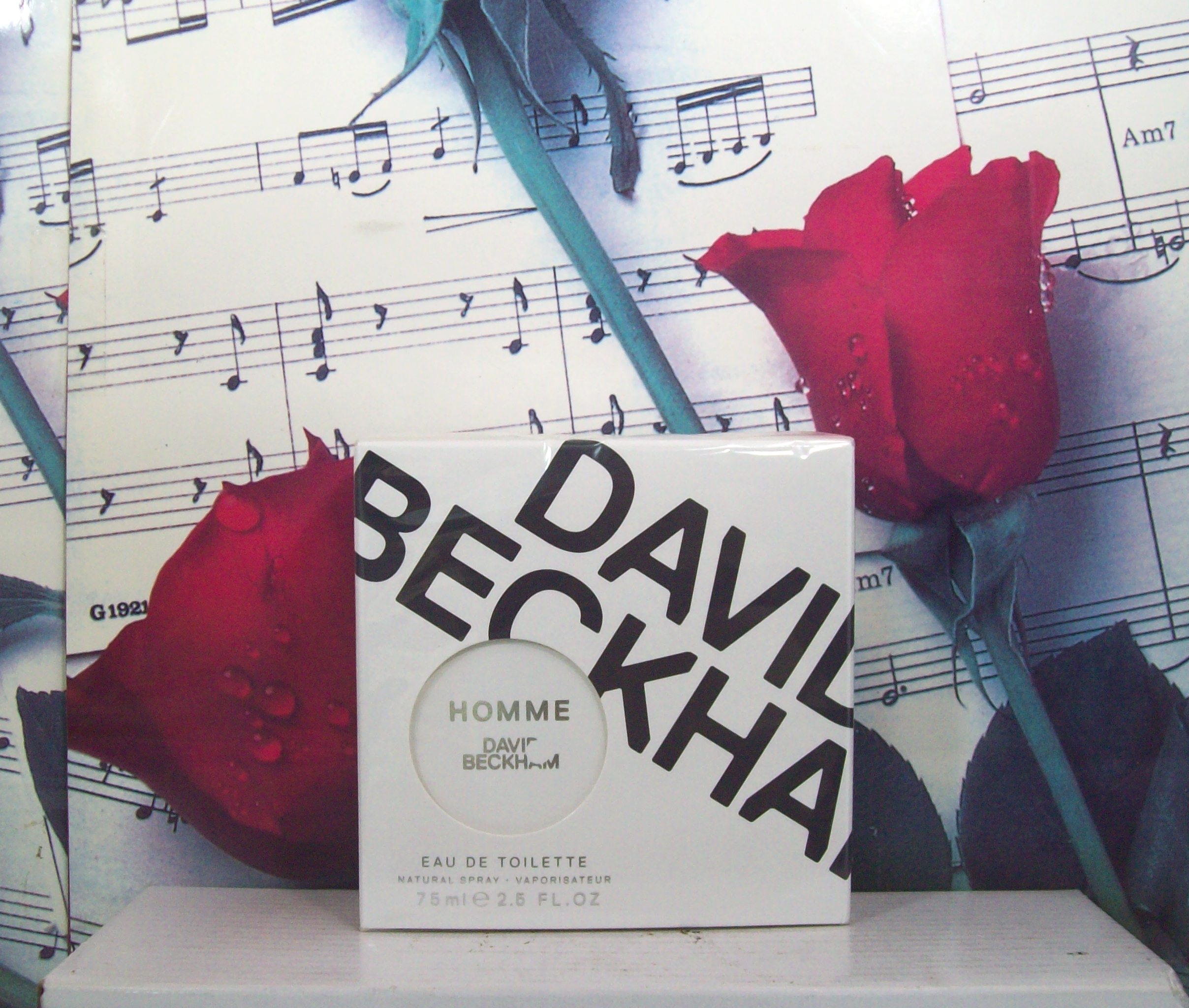 David Beckham Homme EDT 2.5 oz bottle front view