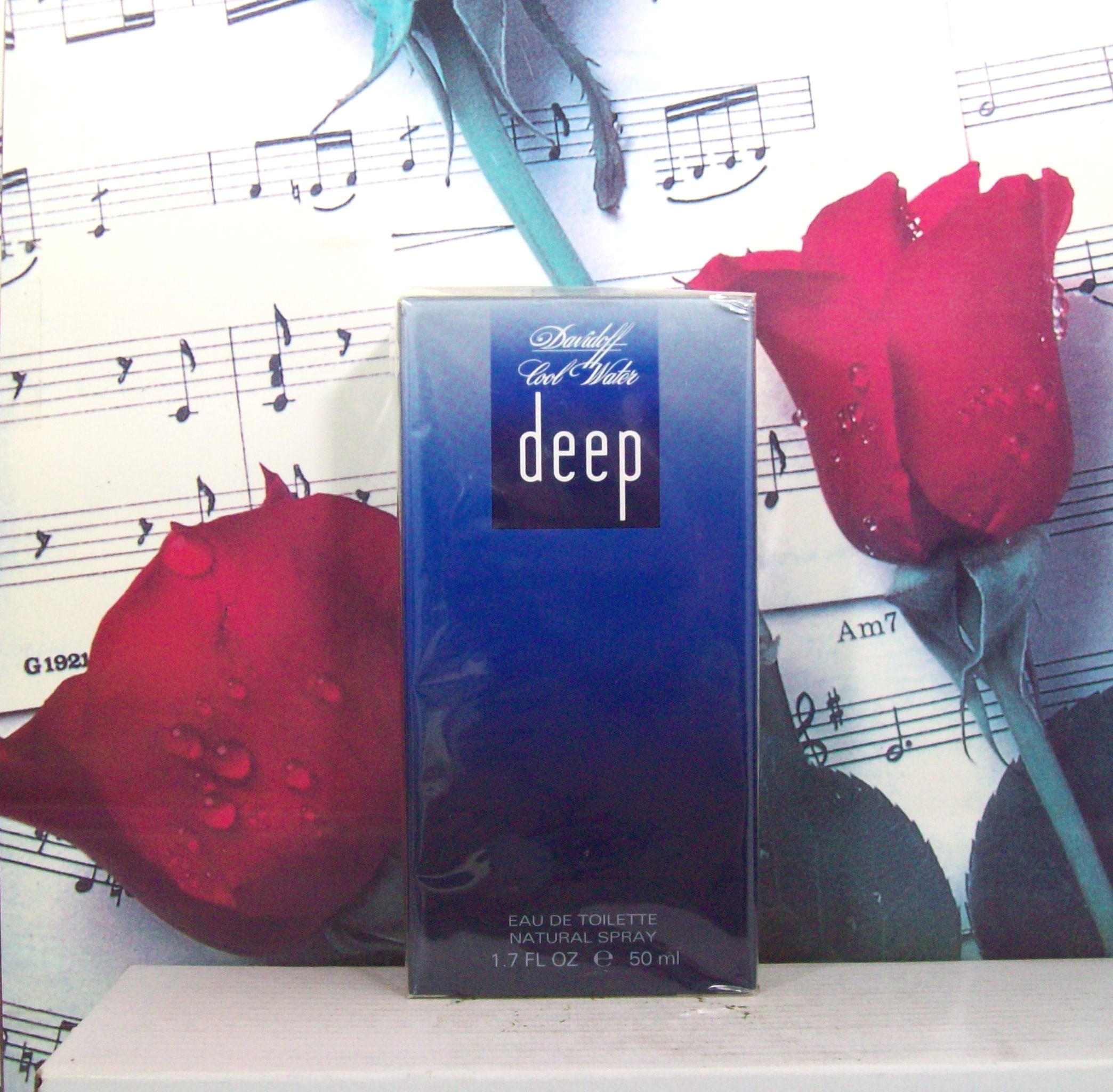 Davidoff Cool Water Deep 1.7 OZ EDT bottle front view