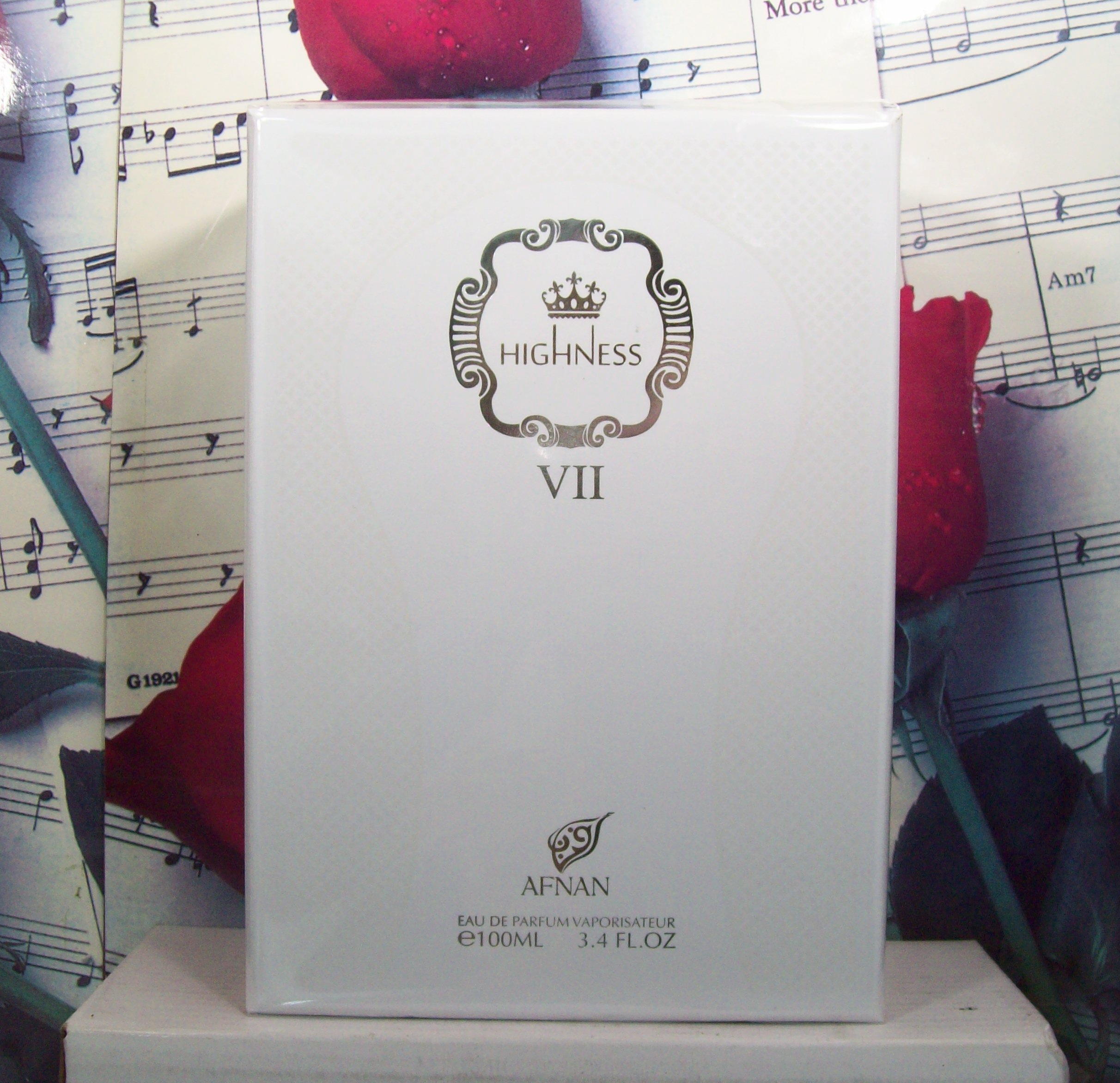 Afnaan Highness VII White EDP Spray 100ml bottle