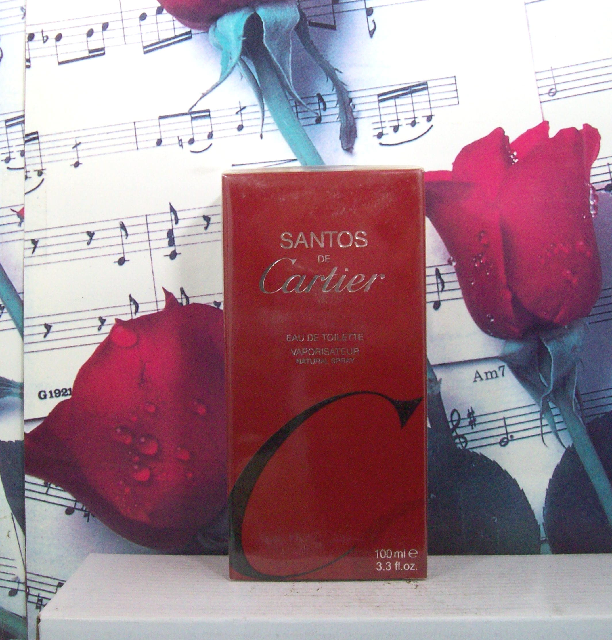 Santos De Cartier 3.3 OZ EDT Spray bottle front view