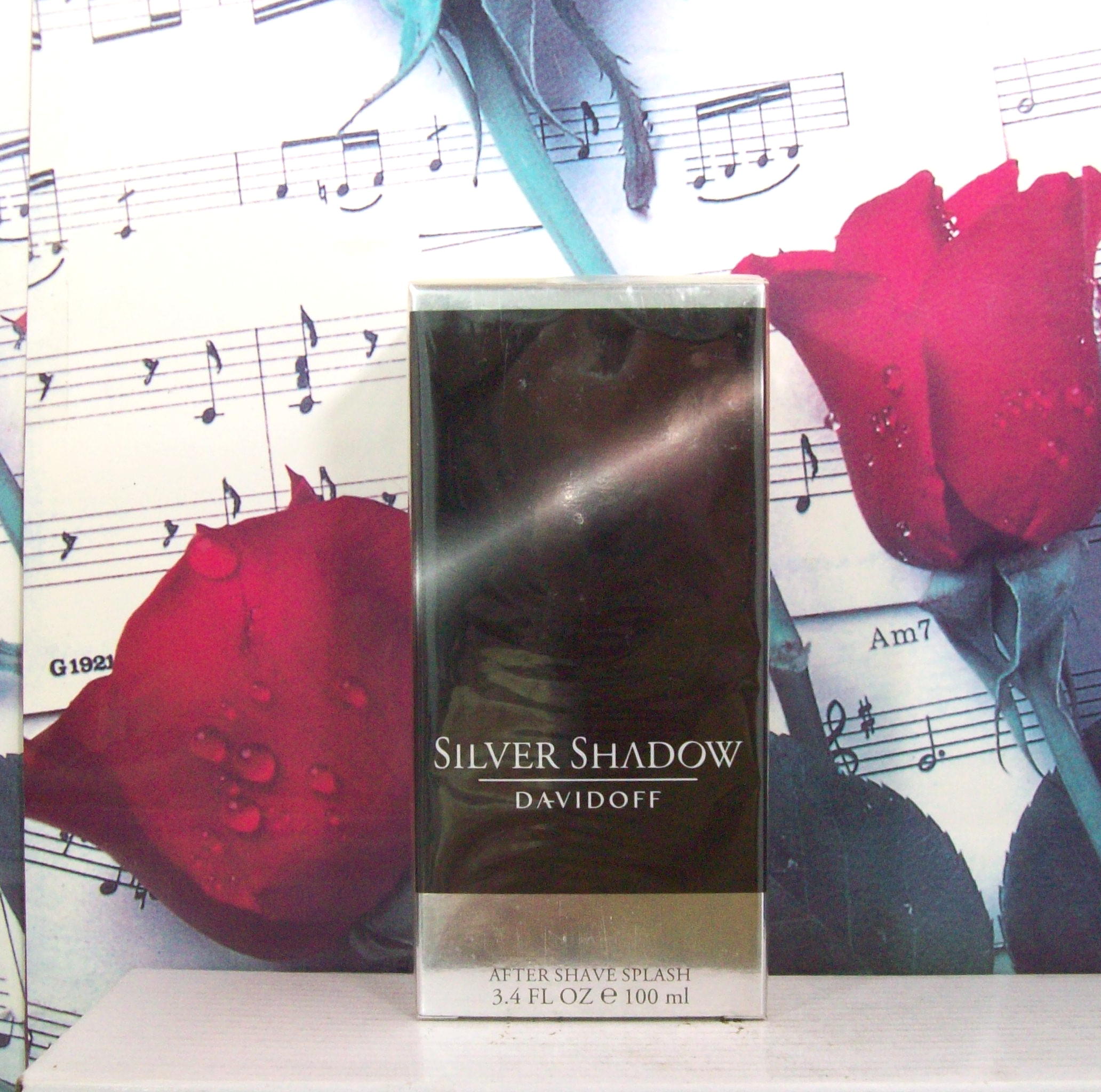 Silver Shadow After Shave bottle front view