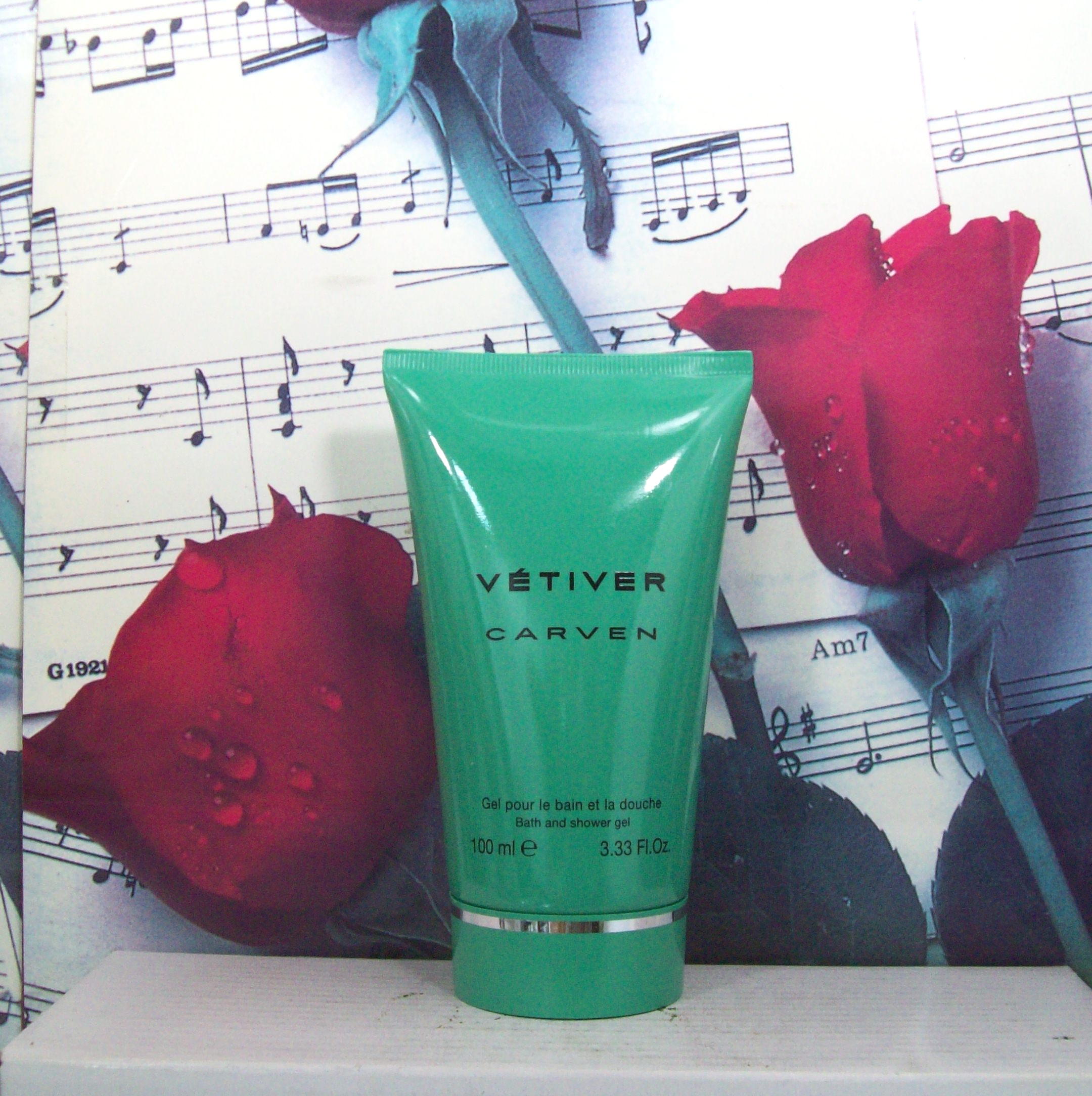 Carven Vetiver Shower Gel bottle front view