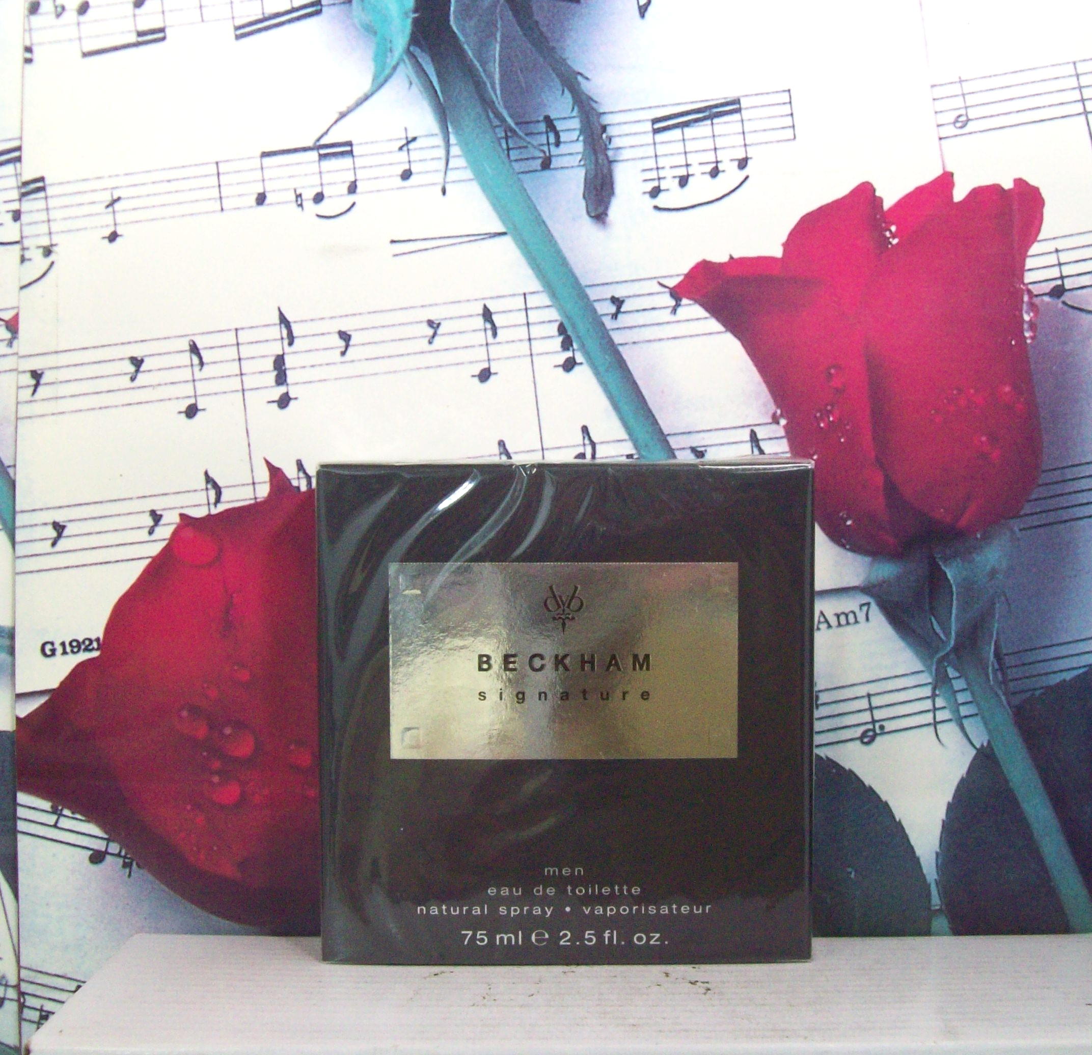 Beckham Signature Men EDT 2.5 OZ bottle front view