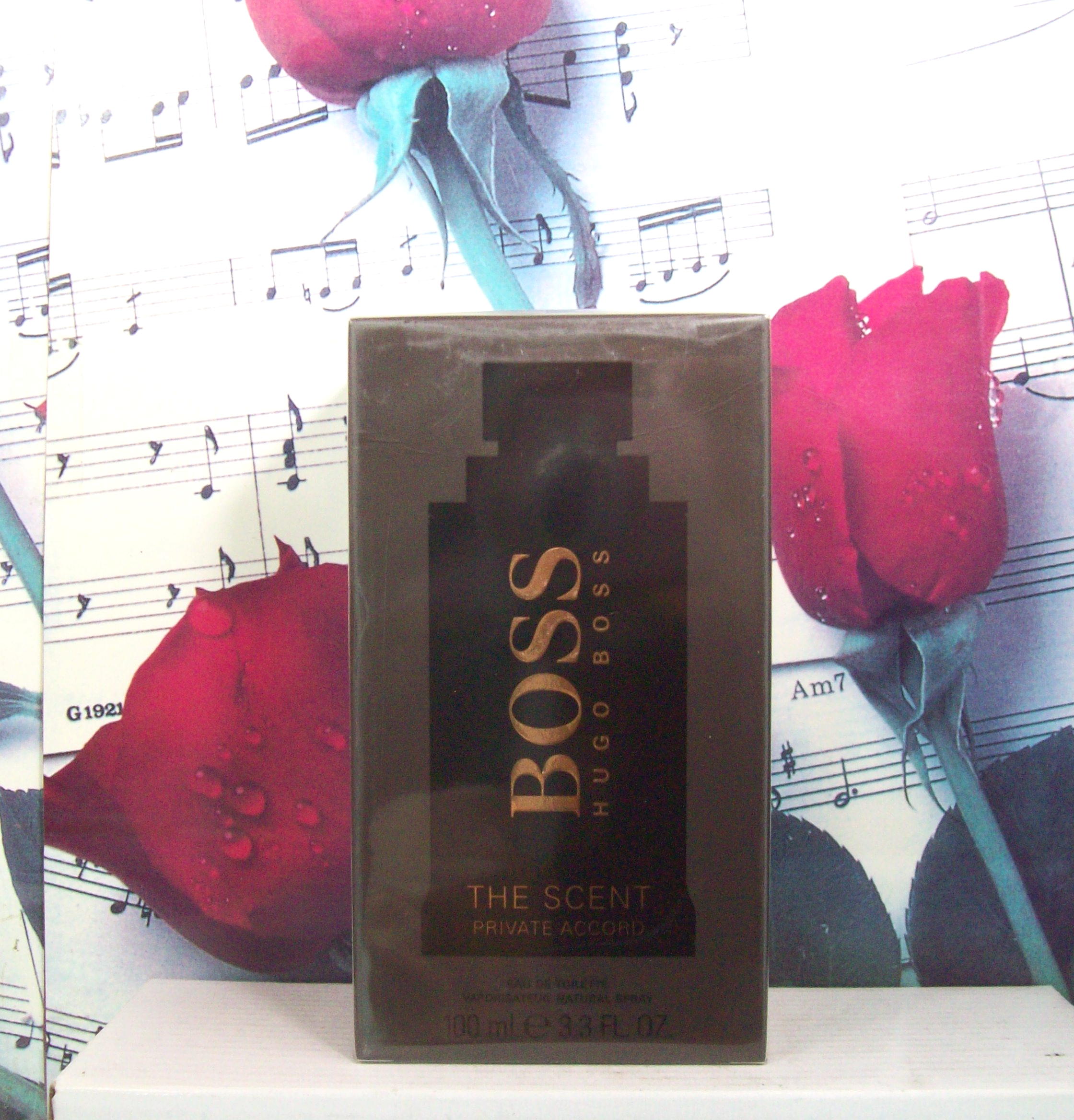 Hugo Boss The Scent Private Accord EDP 3.3 OZ bottle front view