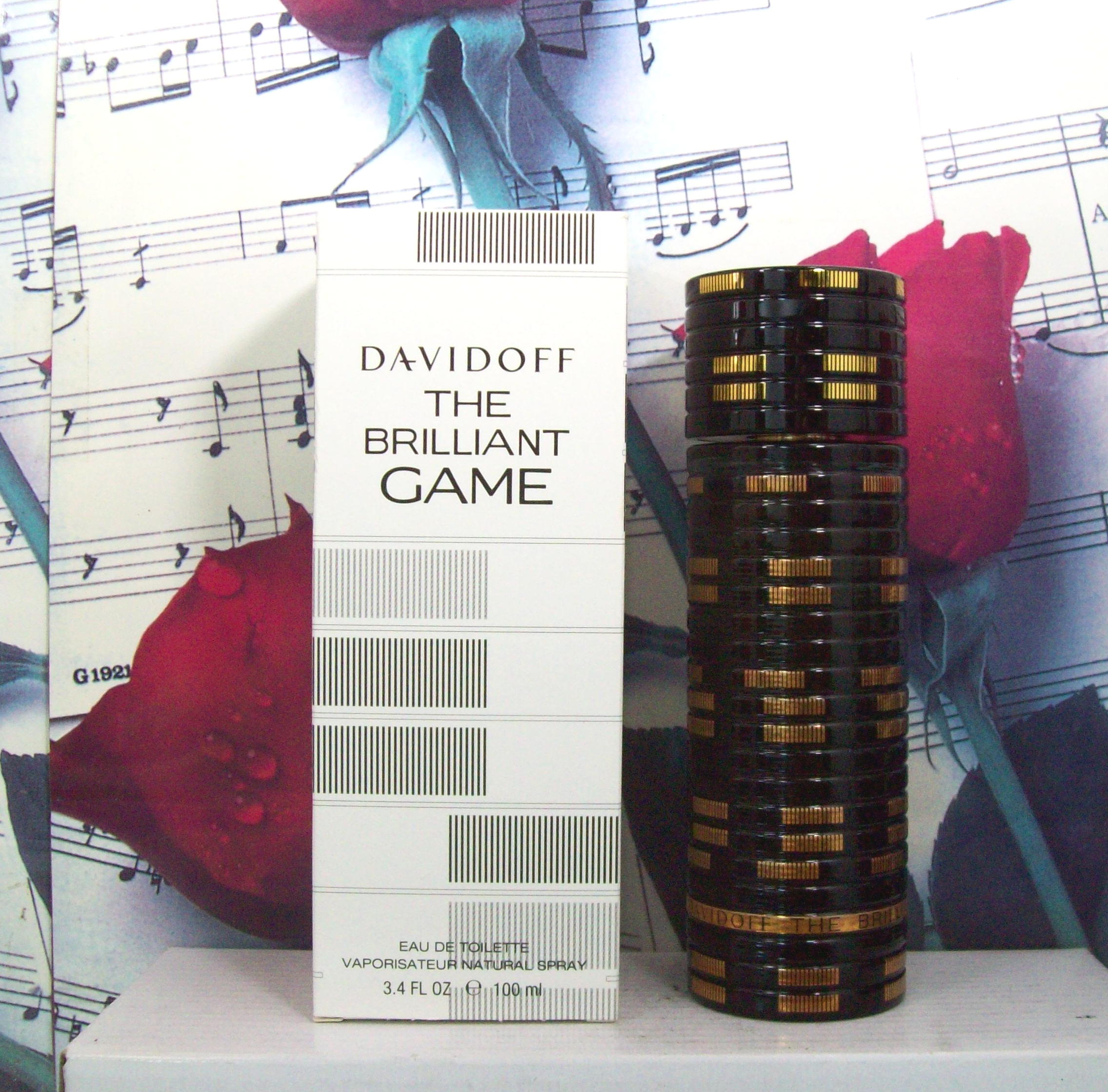 Davidoff The Brilliant Game EDT Spray bottle front view