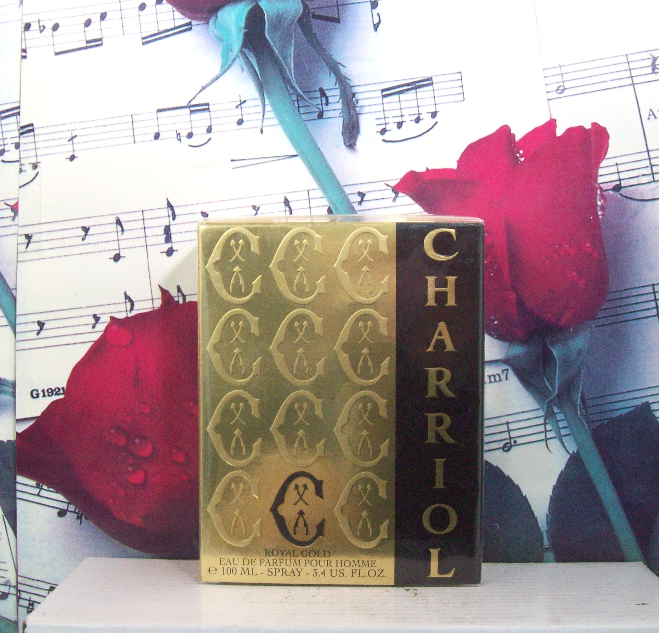 Chariol Royal Gold 3.4 OZ EDP Spray For Men bottle front view