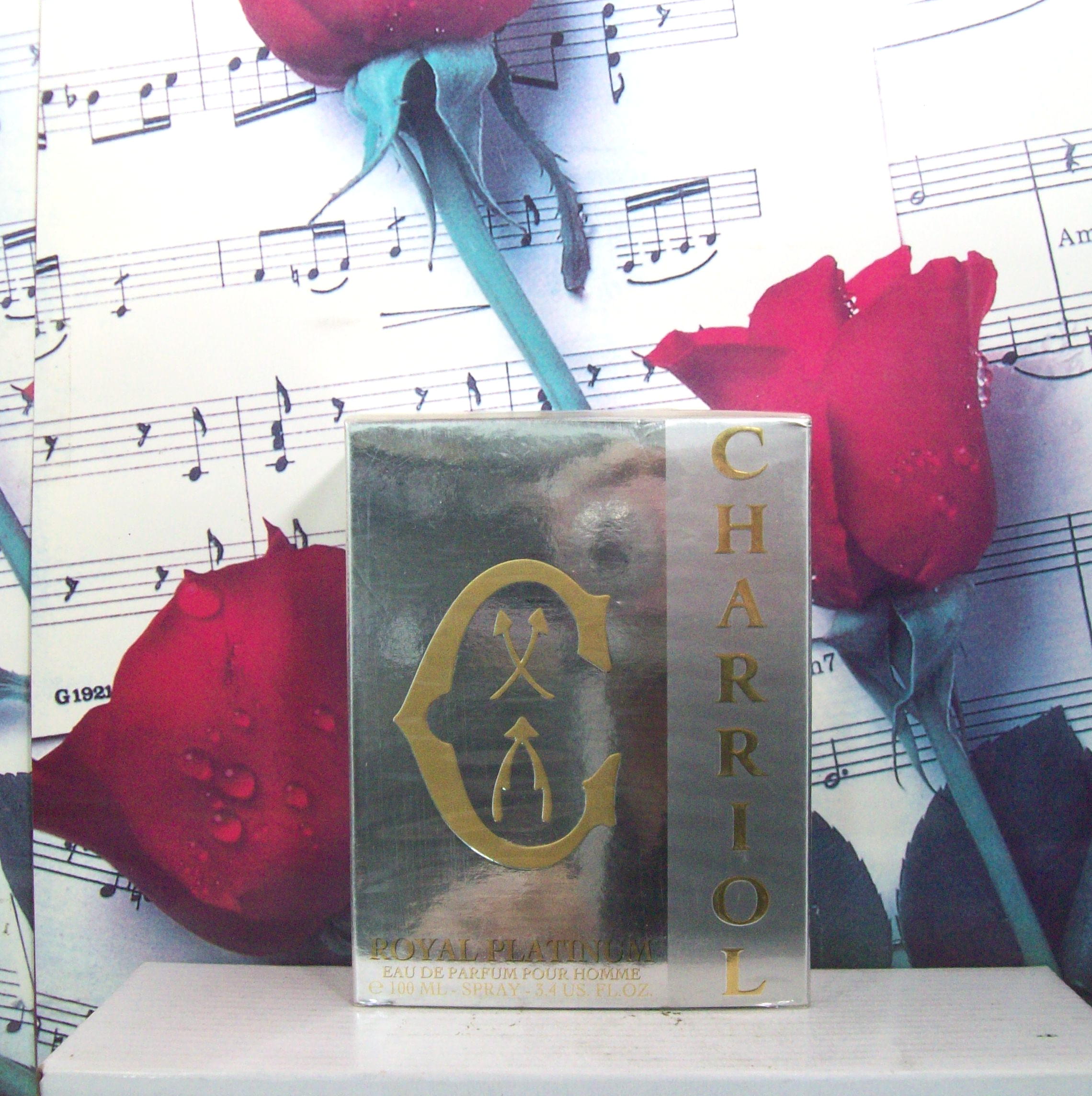Chariol Royal Platinum 3.4 OZ. EDP Spray bottle front view
