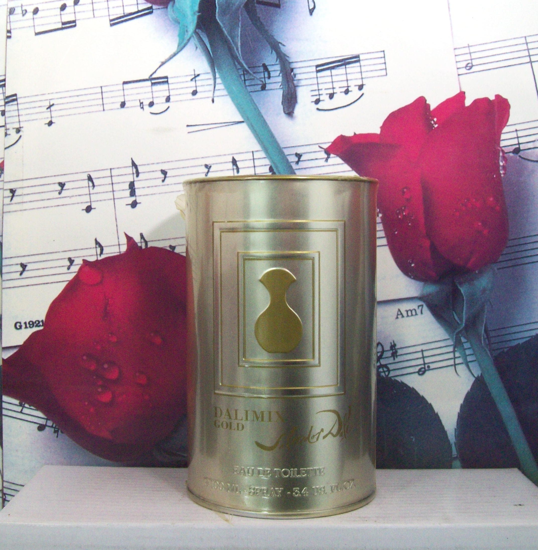 Salvador Dali Dalimix Gold EDT 3.4 OZ bottle front view