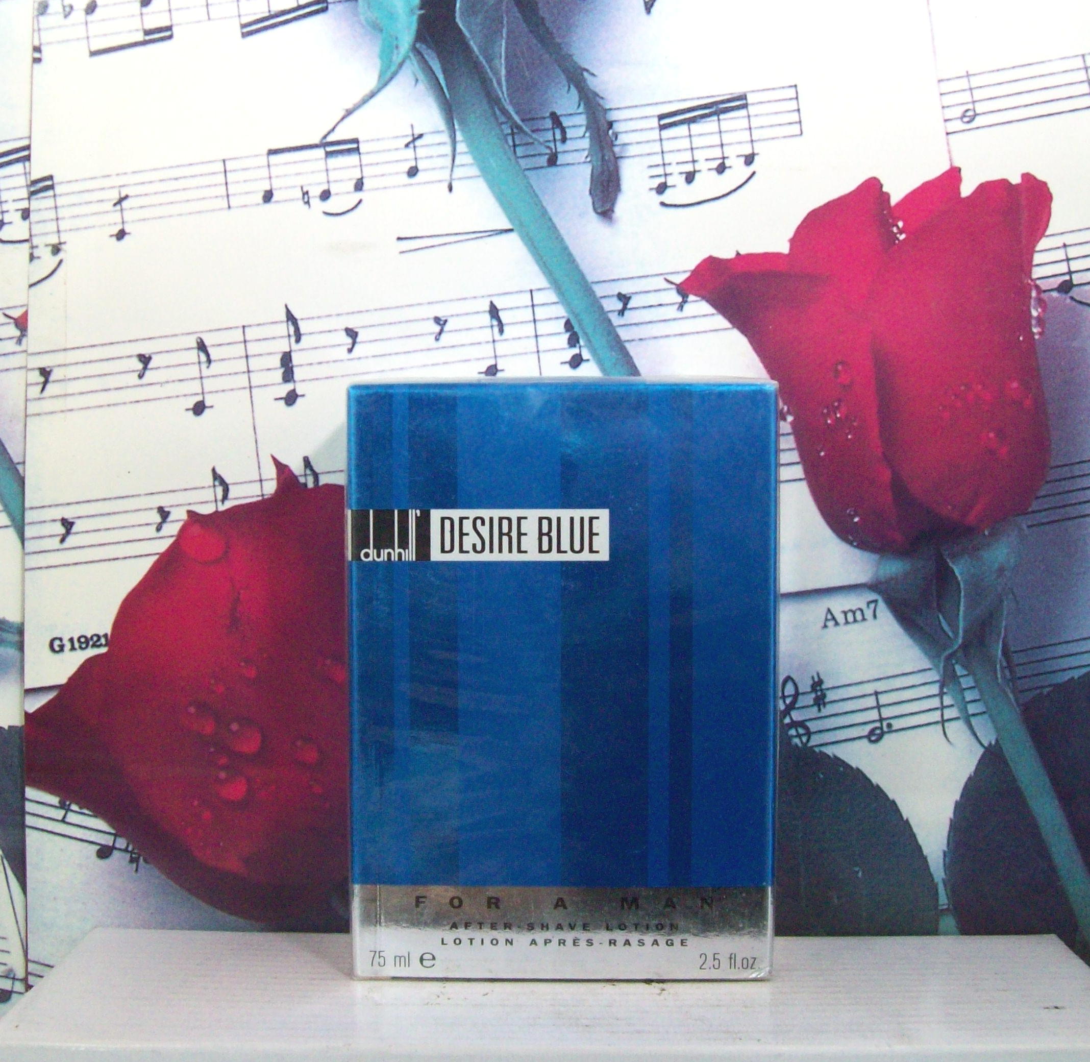 Dunhill Desire Blue After Shave Lotion bottle front view