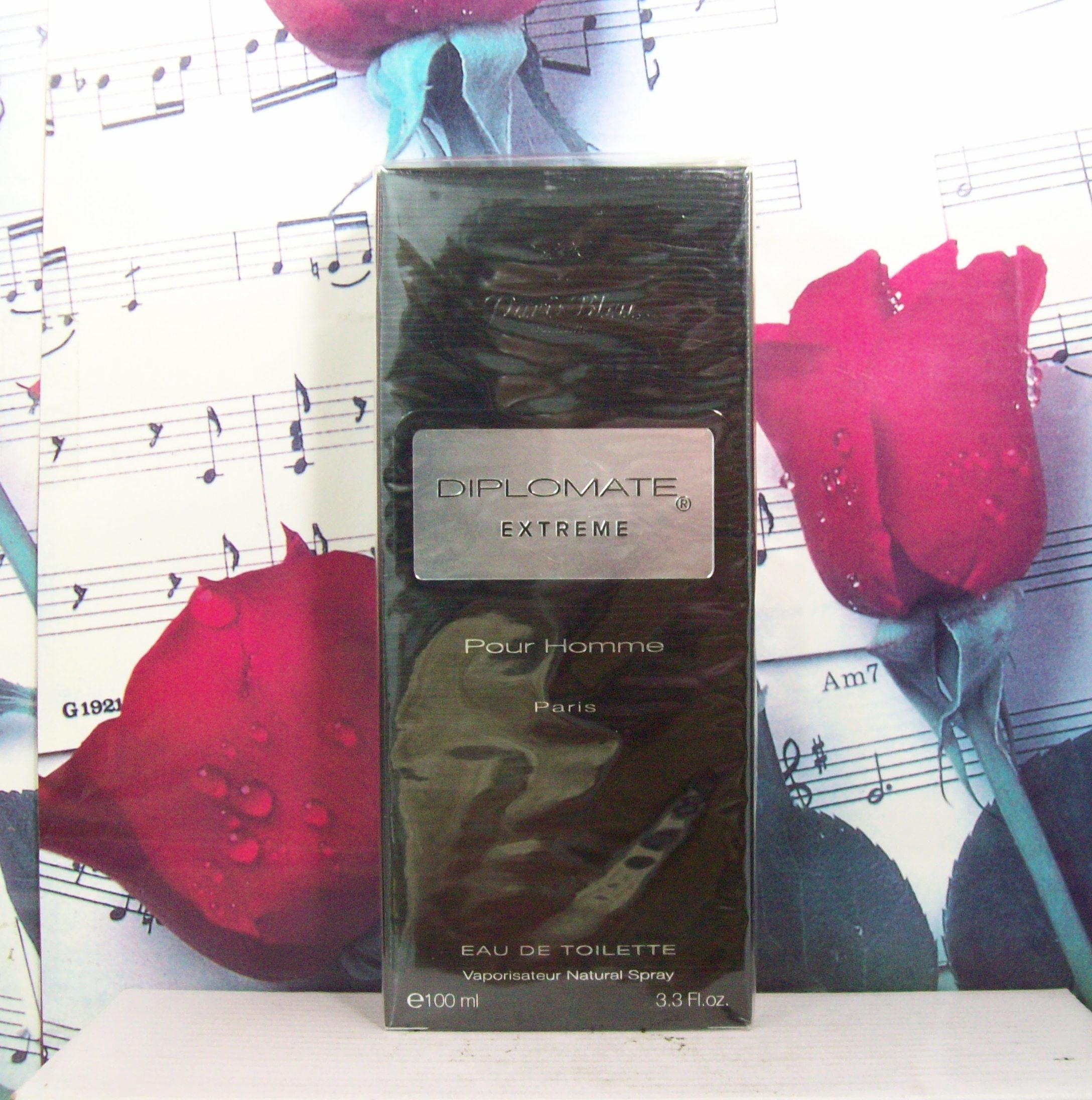 Paris Bleu Diplomate Extreme EDT Spray bottle front view