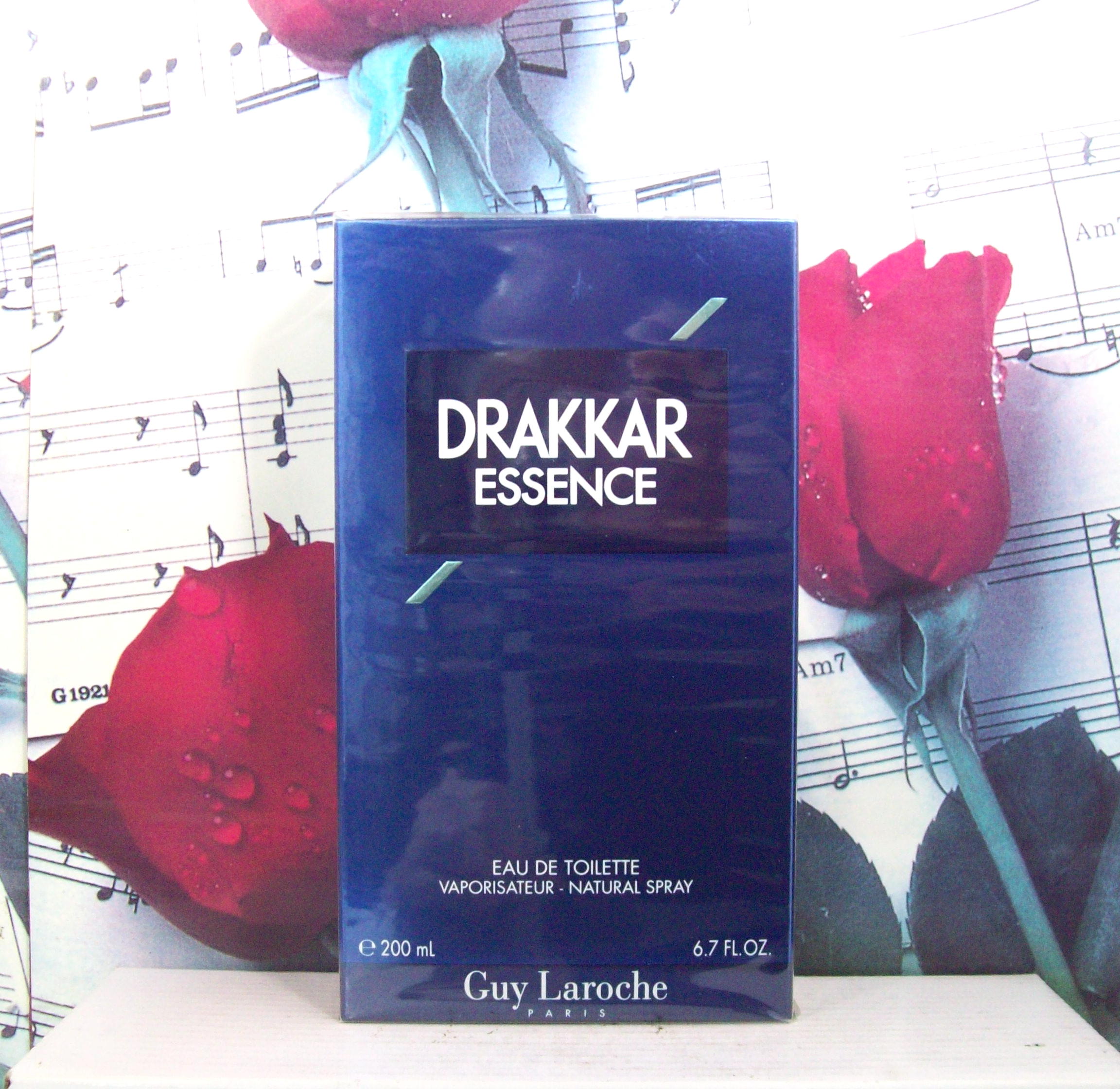 Drakkar Essence 6.7 OZ EDT Spray bottle front view"