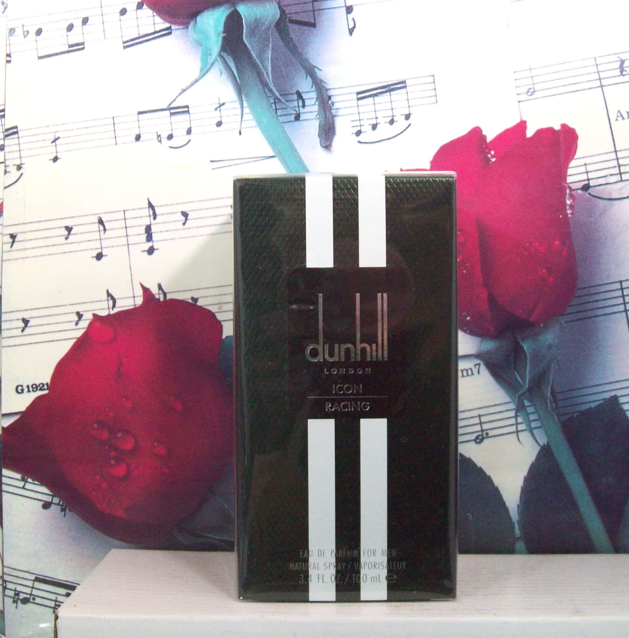 Dunhill Icon Racing Green 3.4 OZ EDP Spray For Men bottle front view