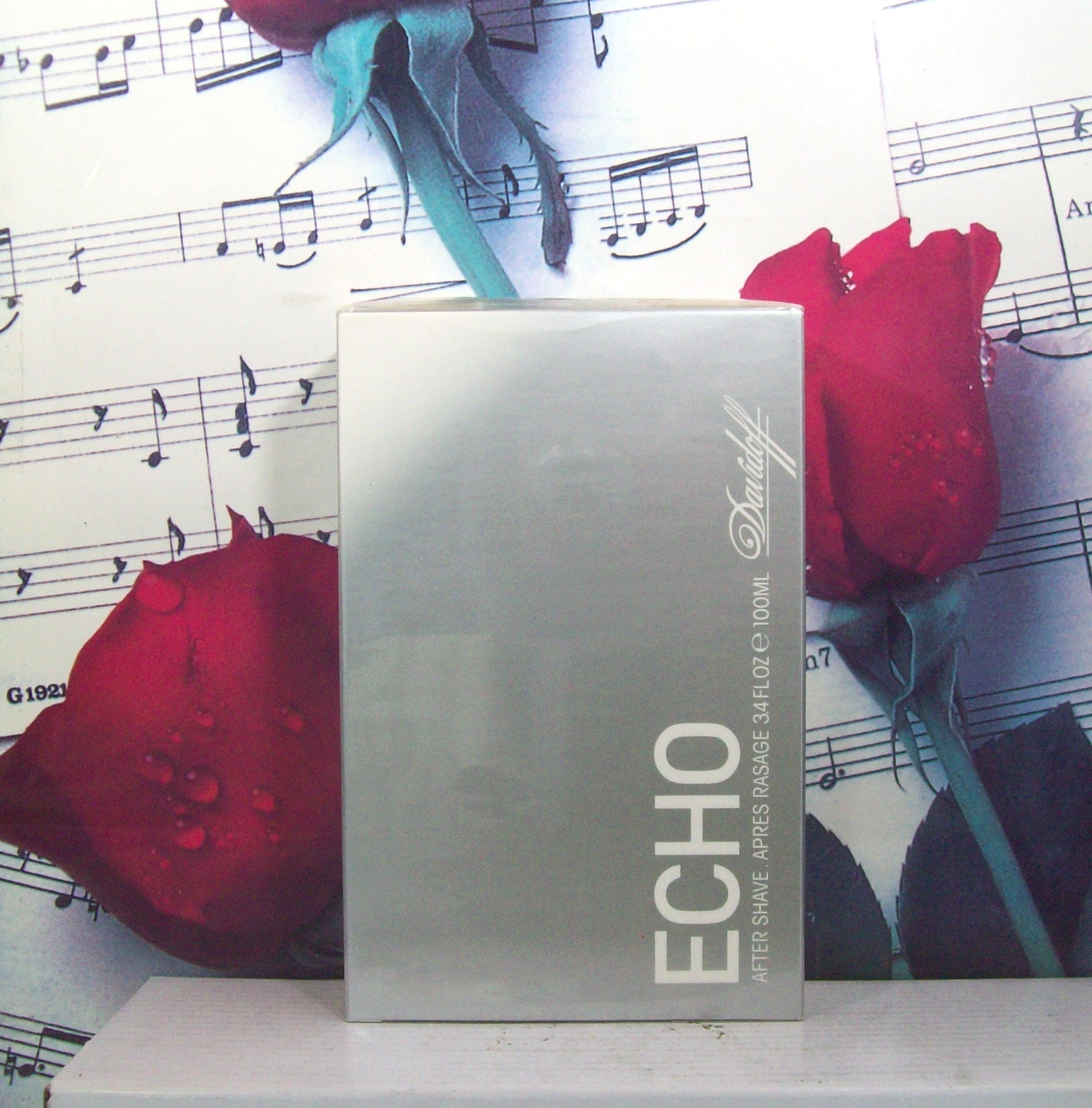 Davidoff Echo For Men After Shave bottle front view