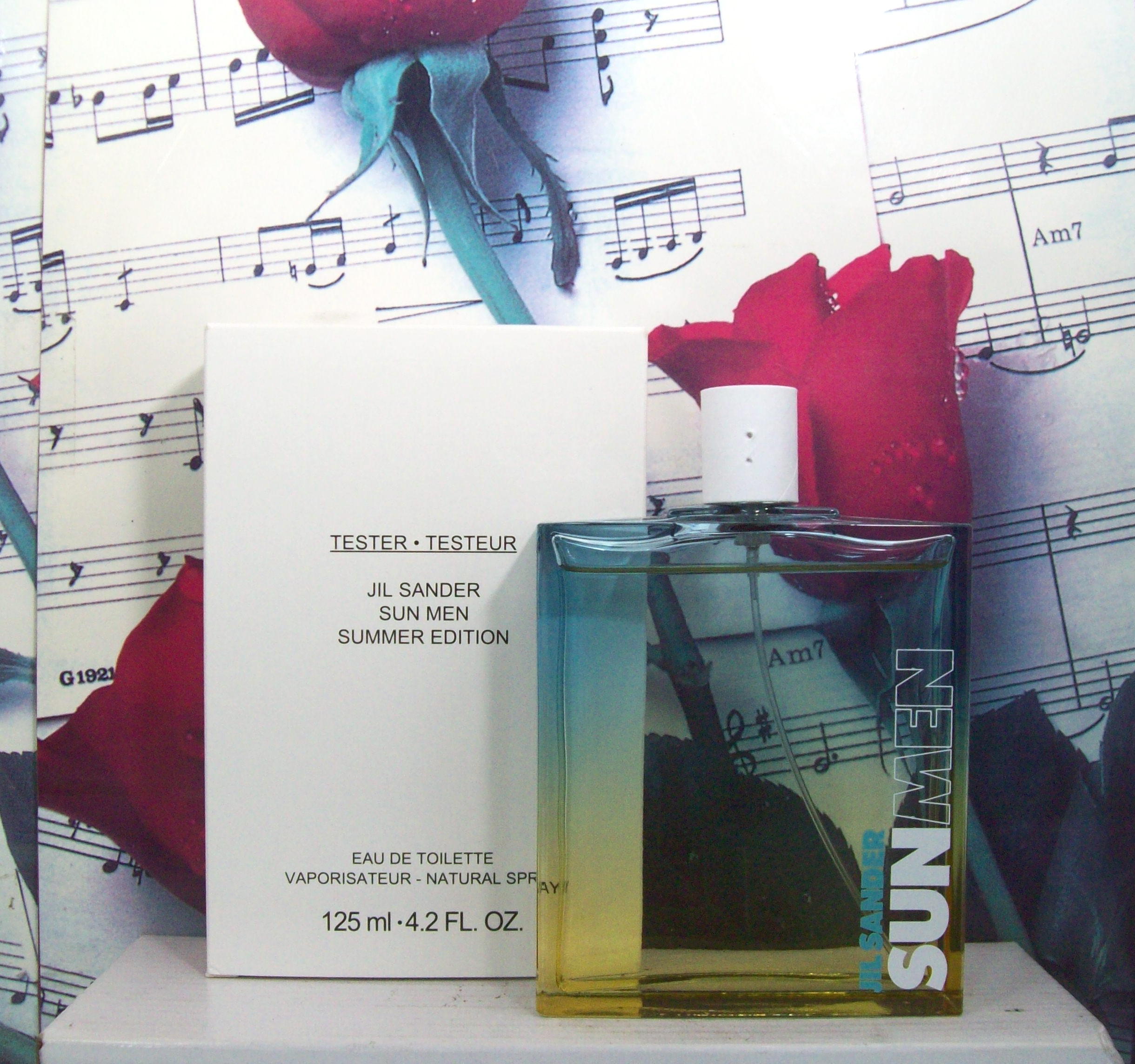 Jil Sander Sun Men Summer Edition EDT bottle front view