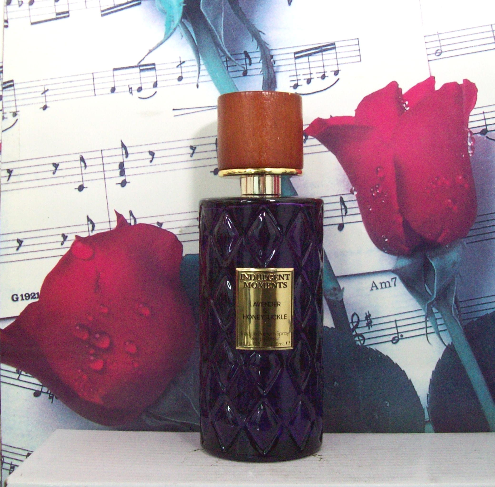 Indulgent Moments Lavender Honeysuckle EDP Spray bottle front view