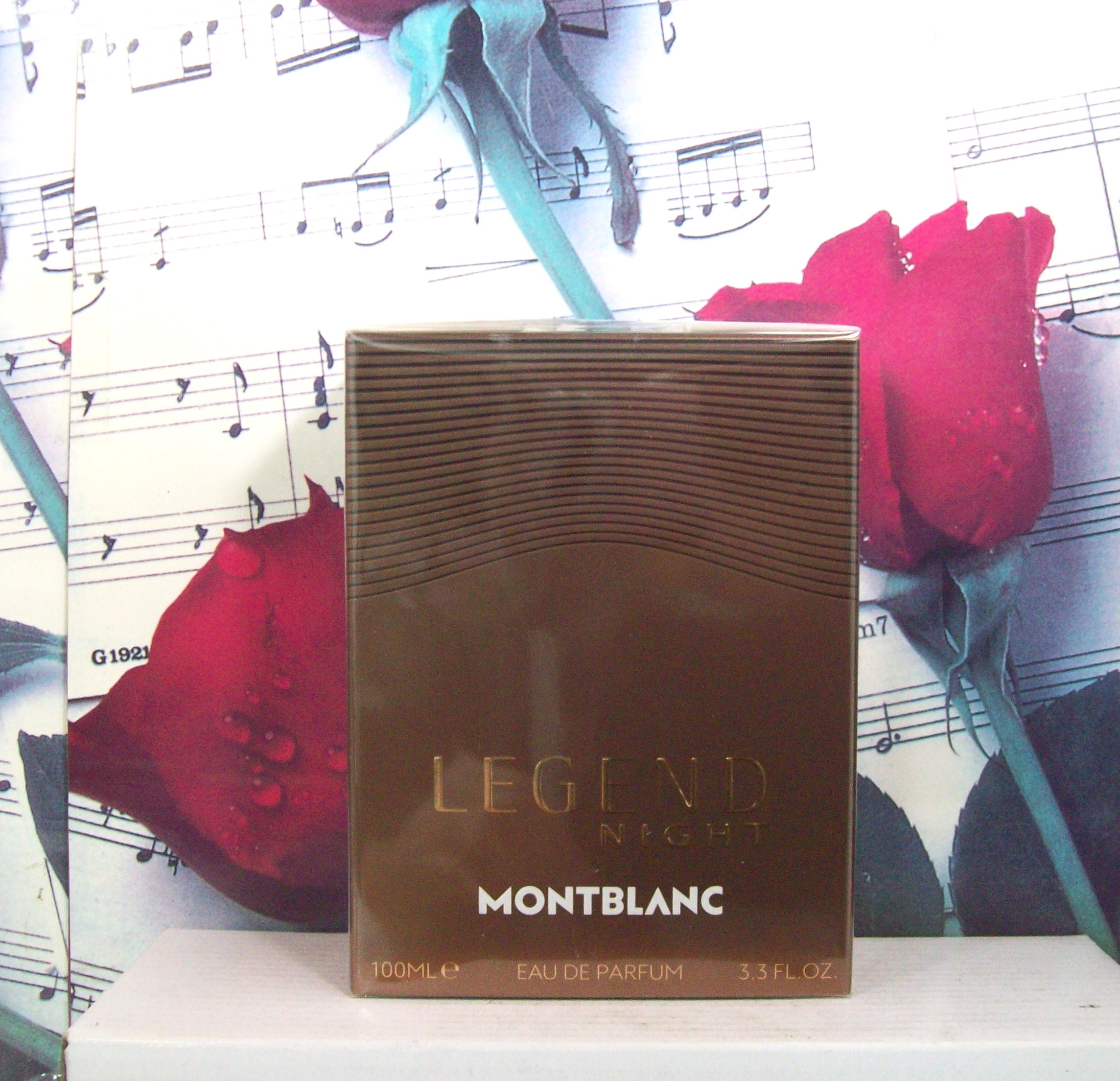 Montblanc Legend Night EDP 3.3 oz bottle front view