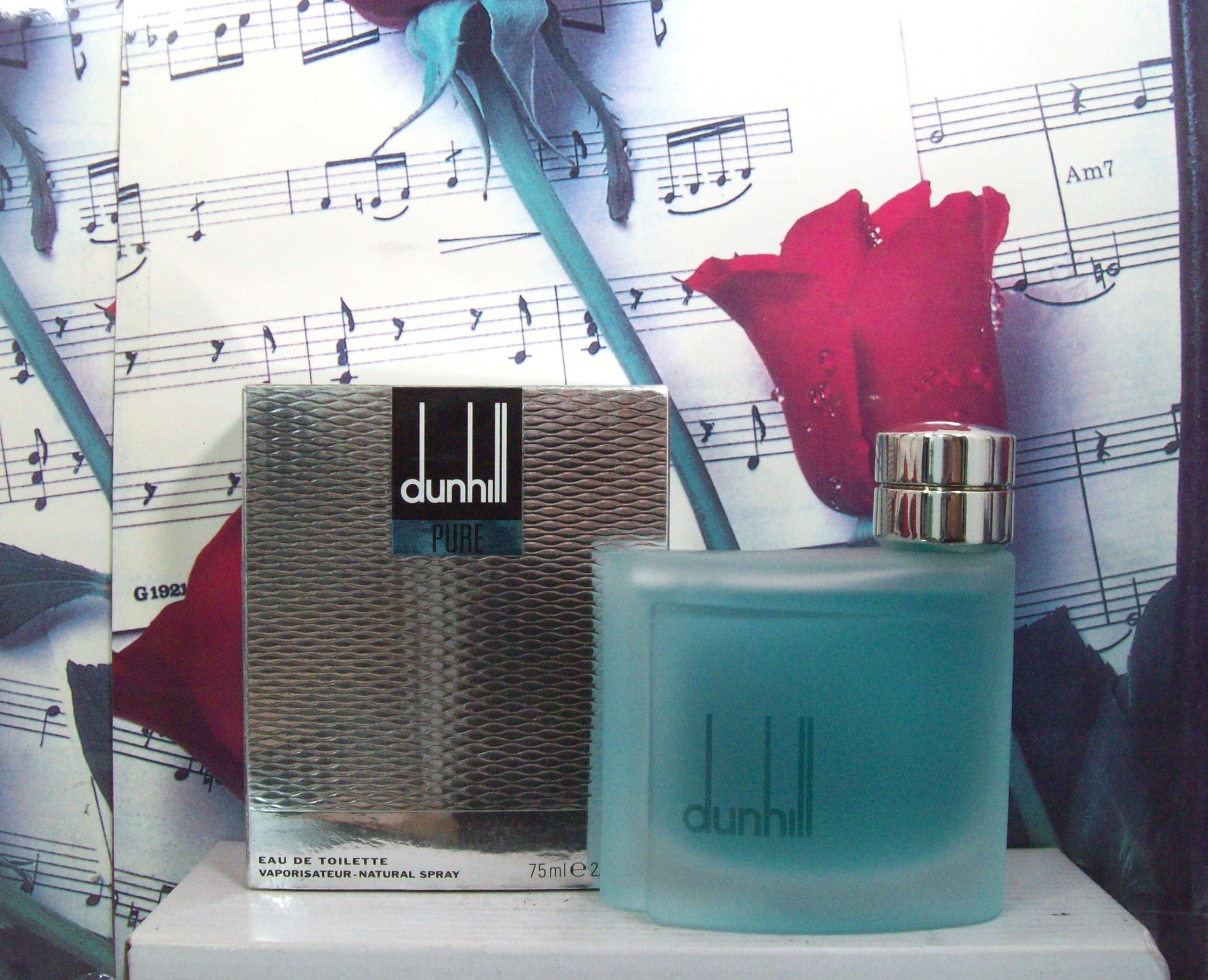 Dunhill Pure 2.5 OZ EDT Spray bottle front view