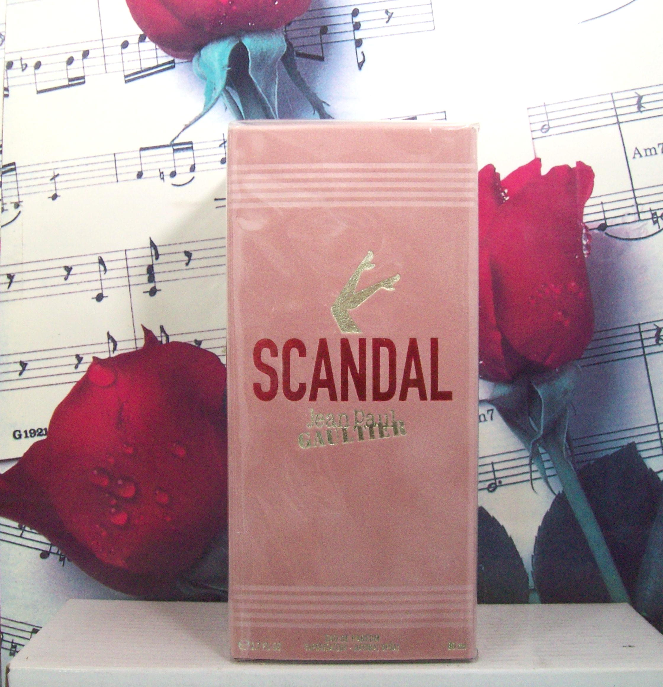 Jean Paul Gaultier Scandal 2.7 OZ EDP Spray bottle front view