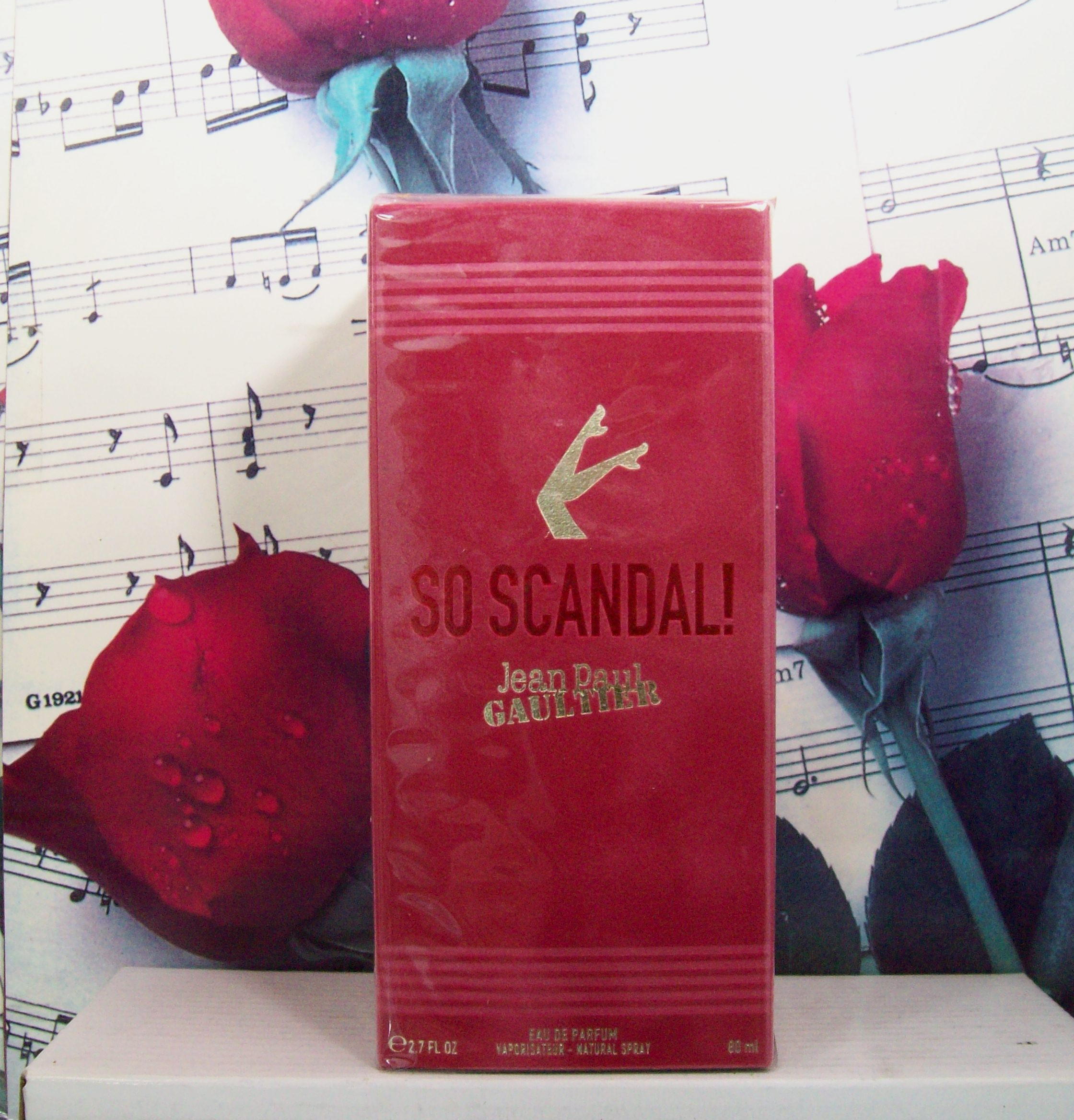 Jean Paul Gaultier So Scandal 2.7 OZ EDP Spray bottle front view
