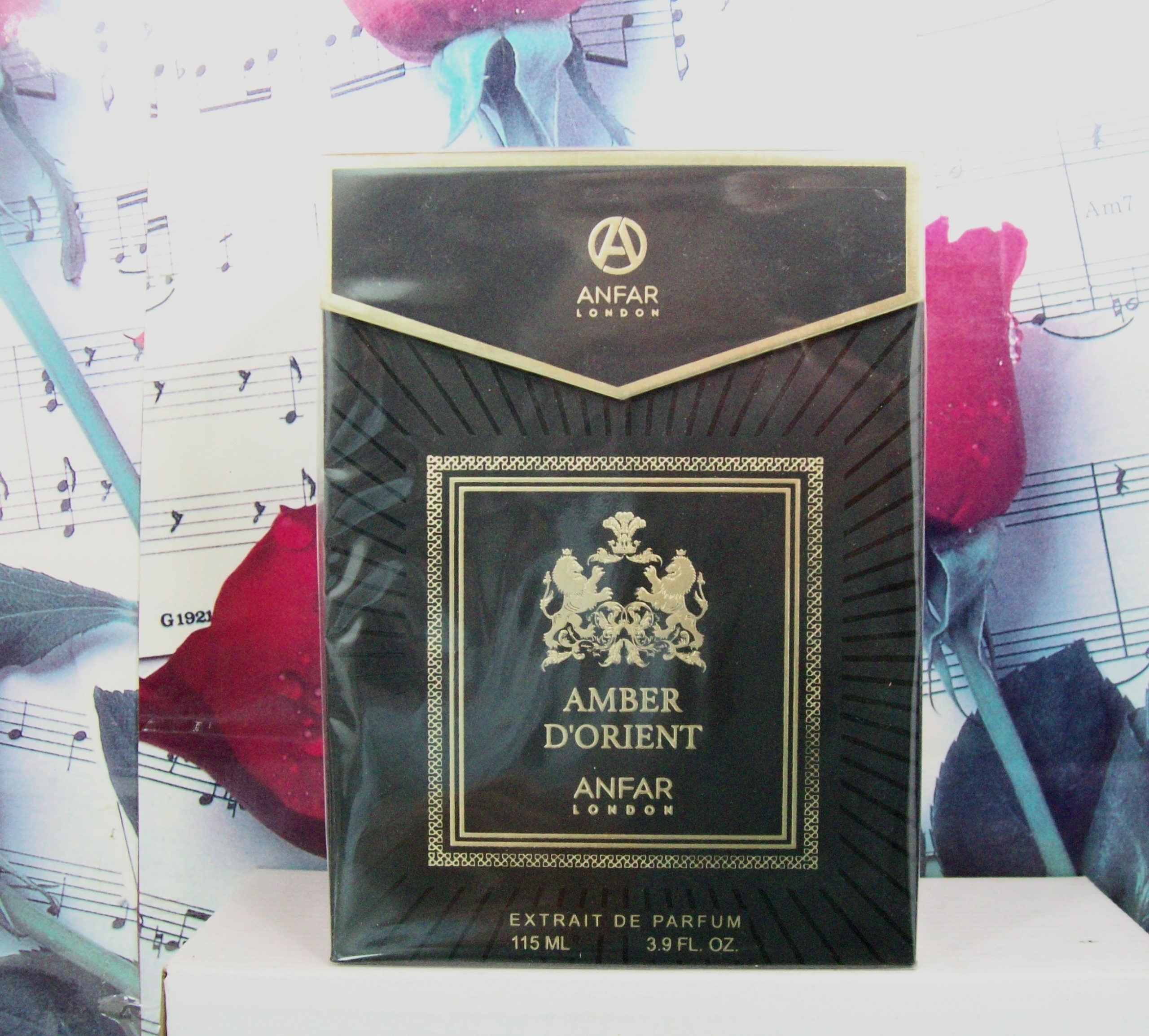 Anfar Amber D'Orient EDP Spray bottle front view