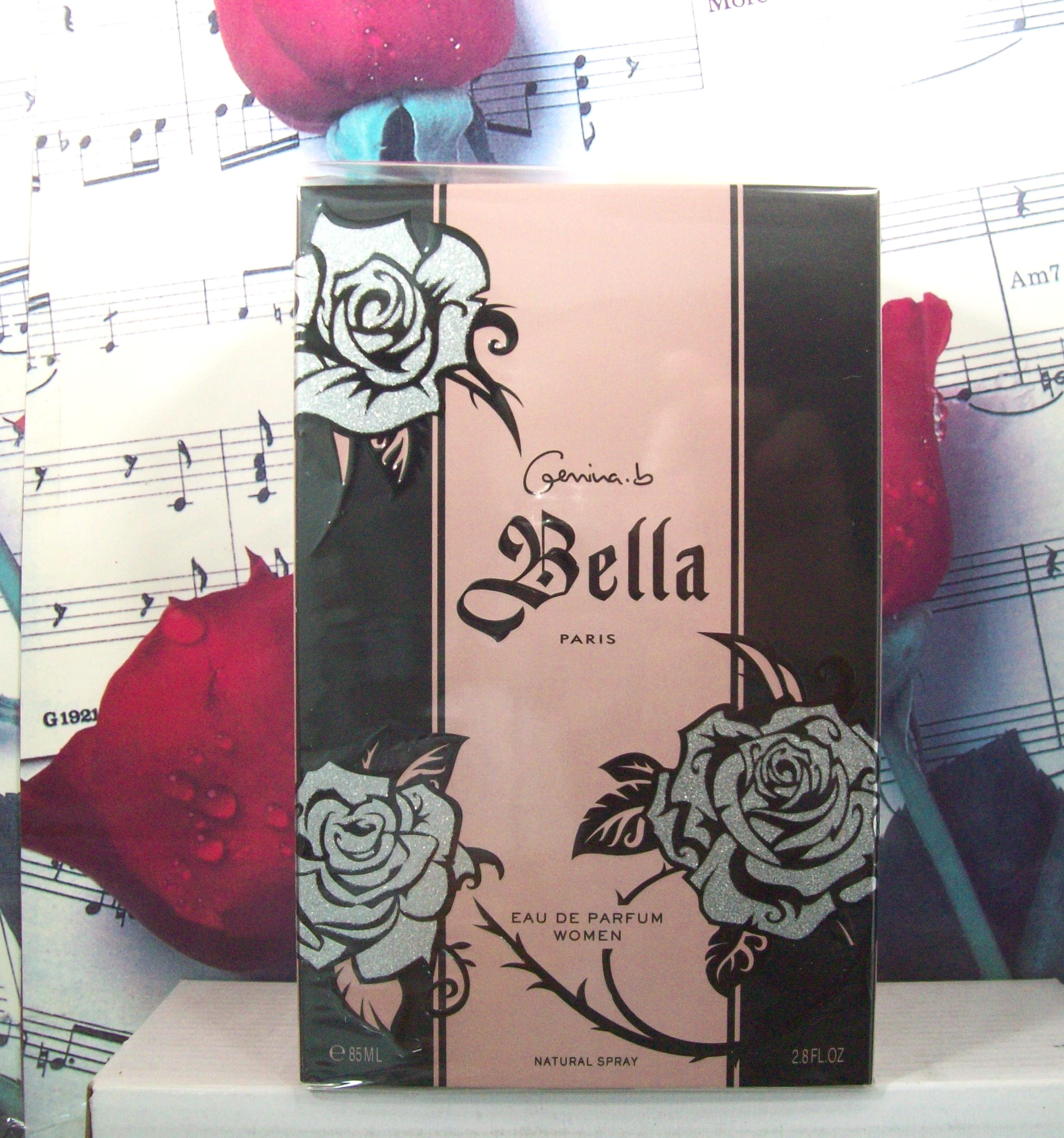 Gemina B. Bella 2.8 OZ. EDP Spray bottle front view