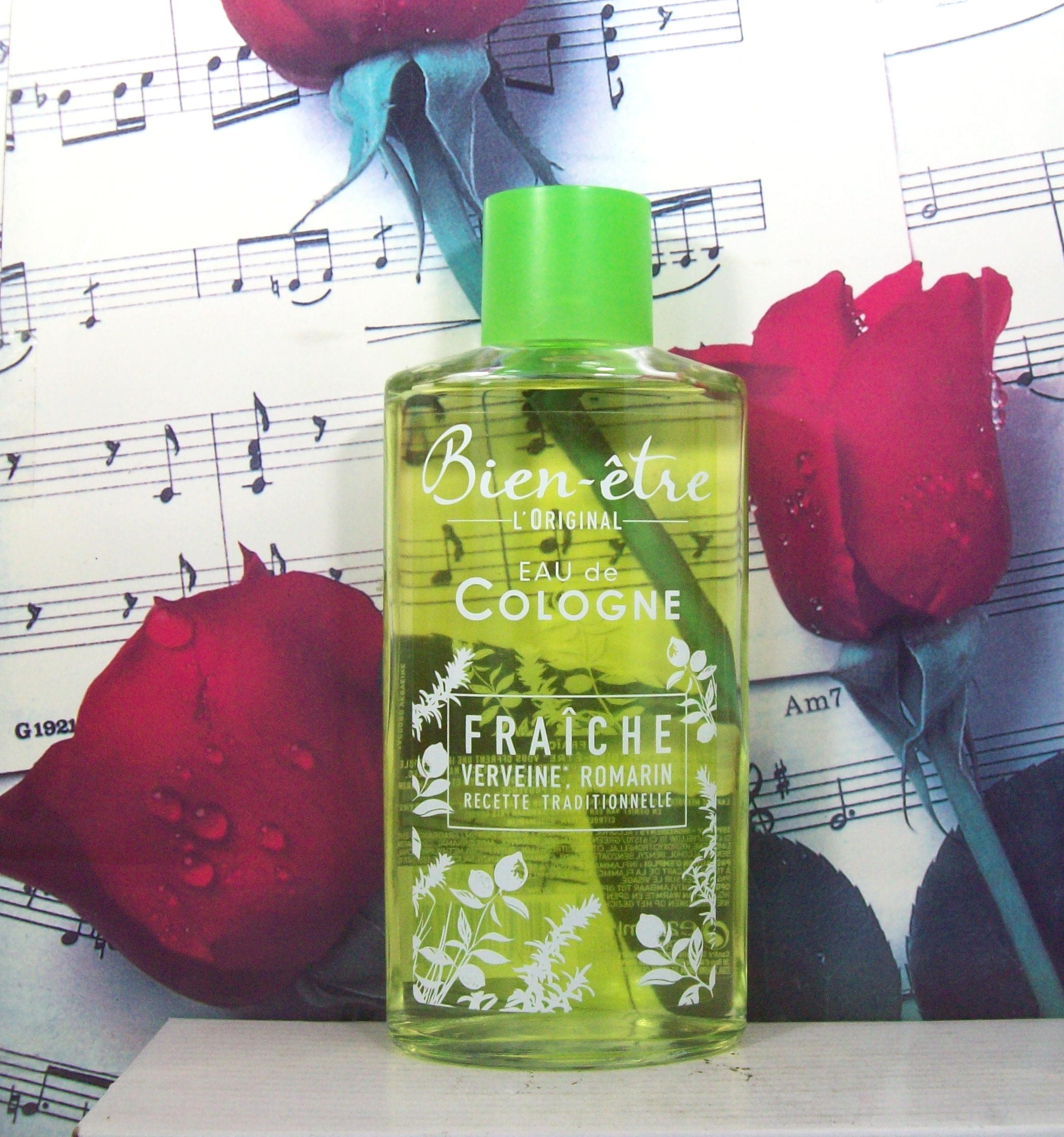 Essences Fraîches Bien-Etre Cologne 250ML Splash bottle front view