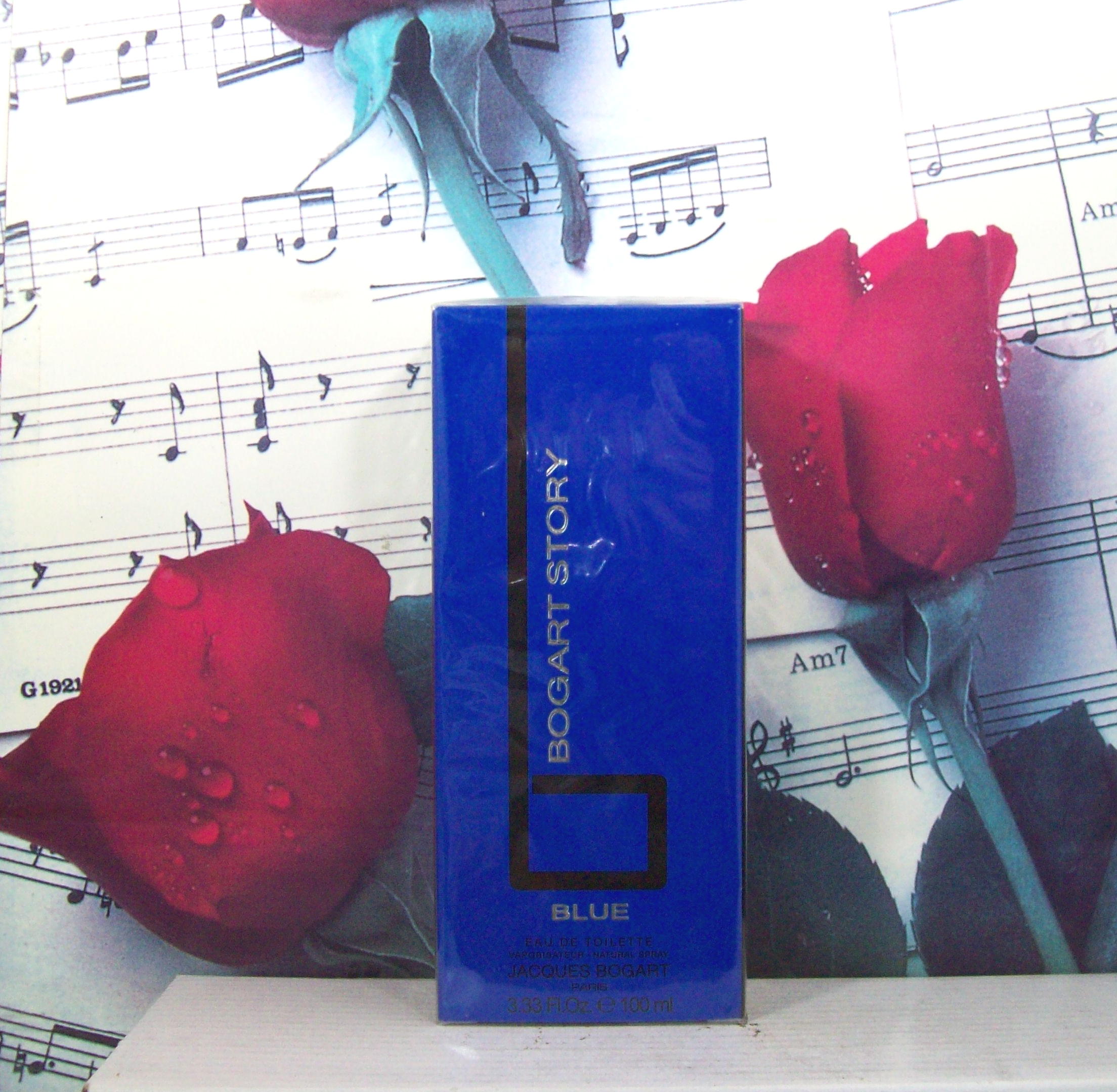 Bogart Story Blue EDT Spray bottle front view
