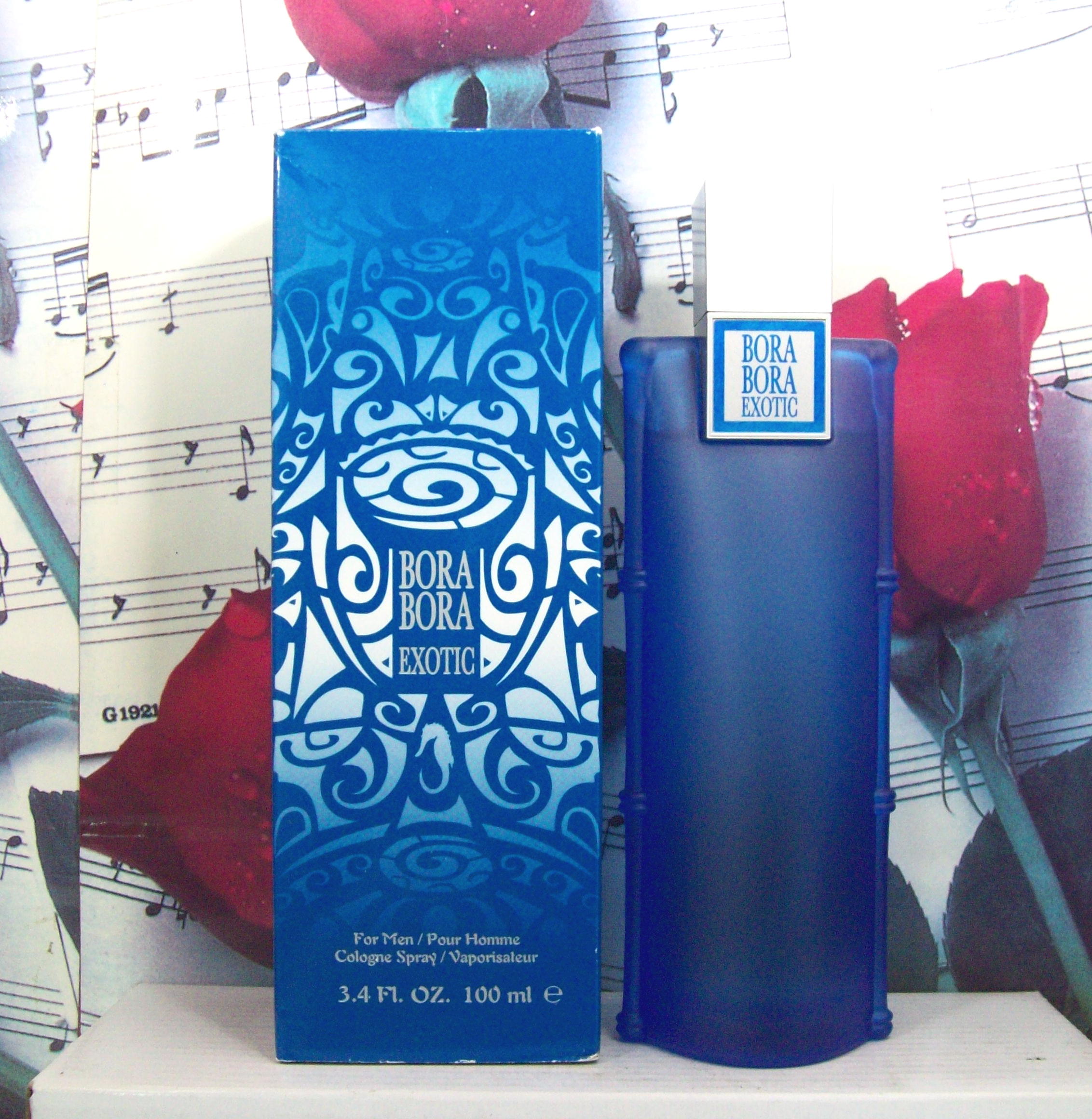 Bora Bora Exotic For Men 3.4 OZ EDT Spray bottle front view