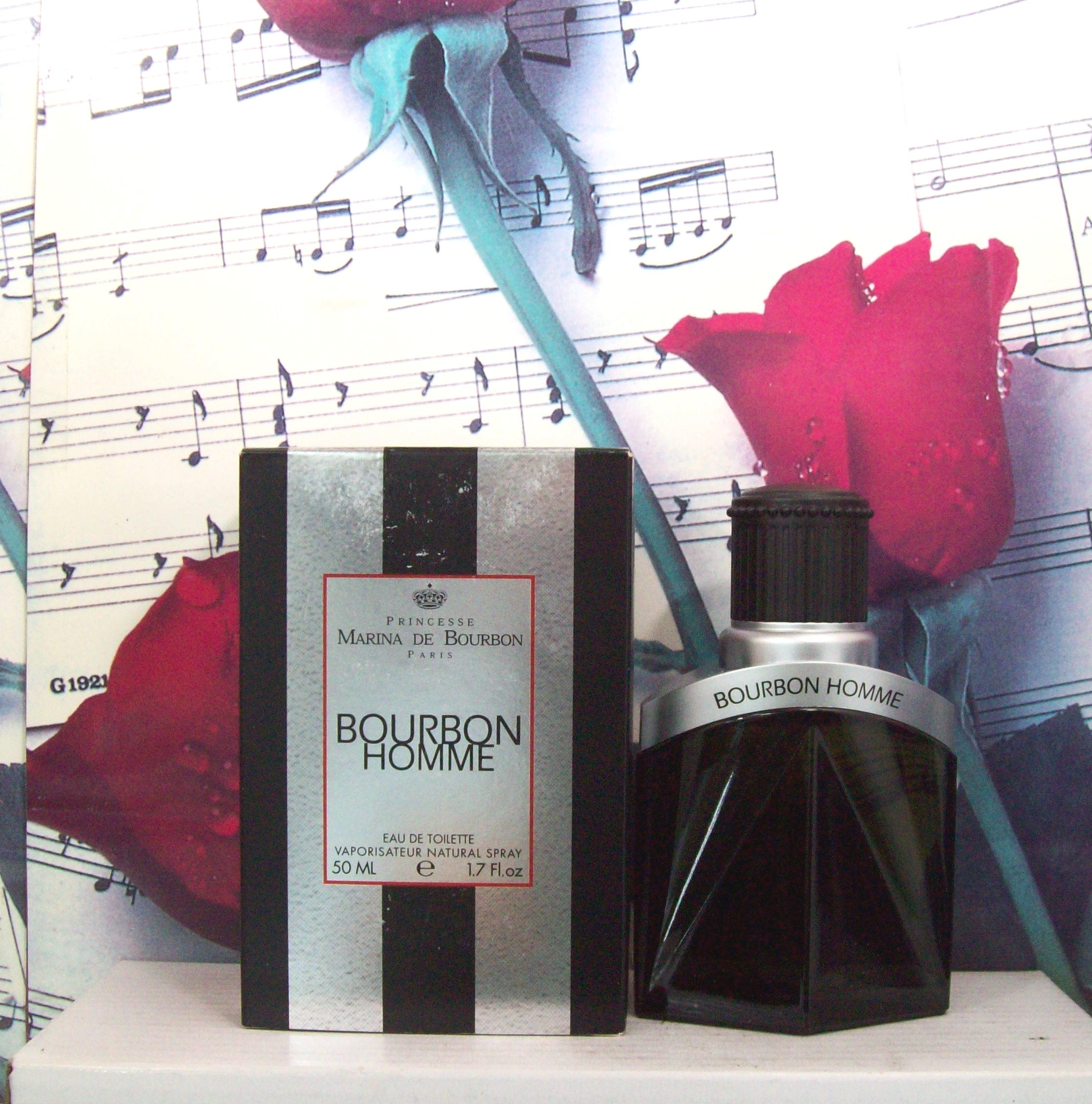 Bourbon Homme 1.7 OZ EDT Spray bottle front view