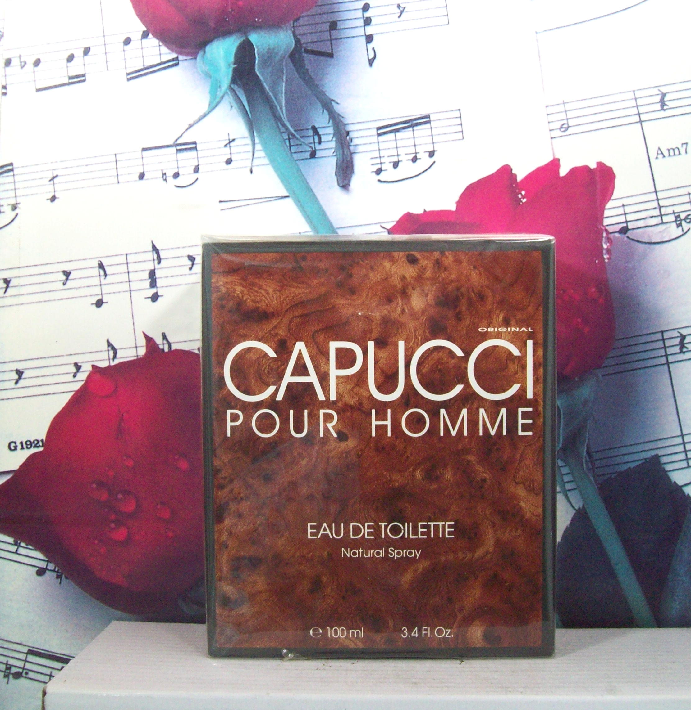 Capucci Pour Homme EDT Spray 3.4 OZ front bottle view