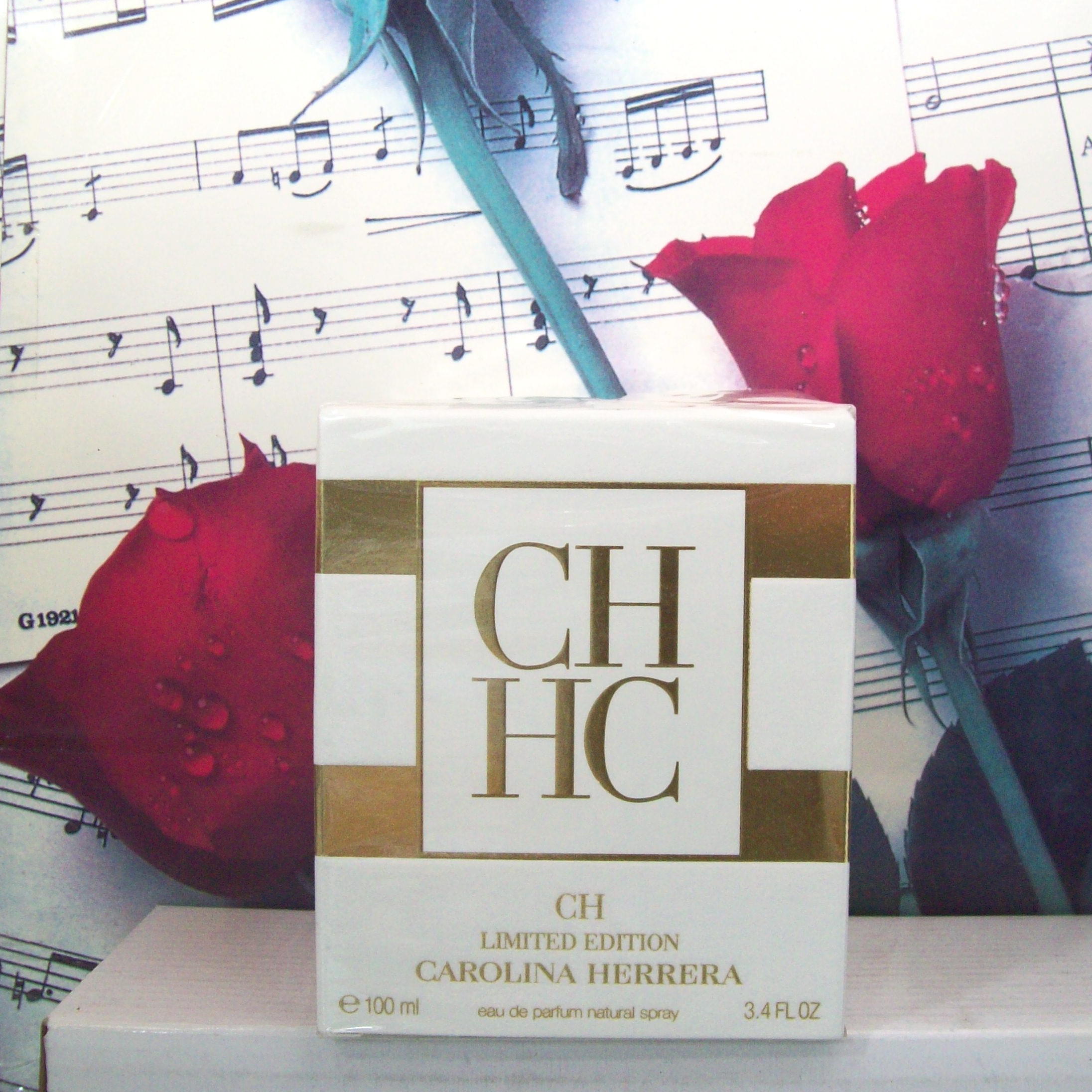 Carolina Herrera CH Insignia Limited Edition 3.4 OZ EDP Spray bottle front view
