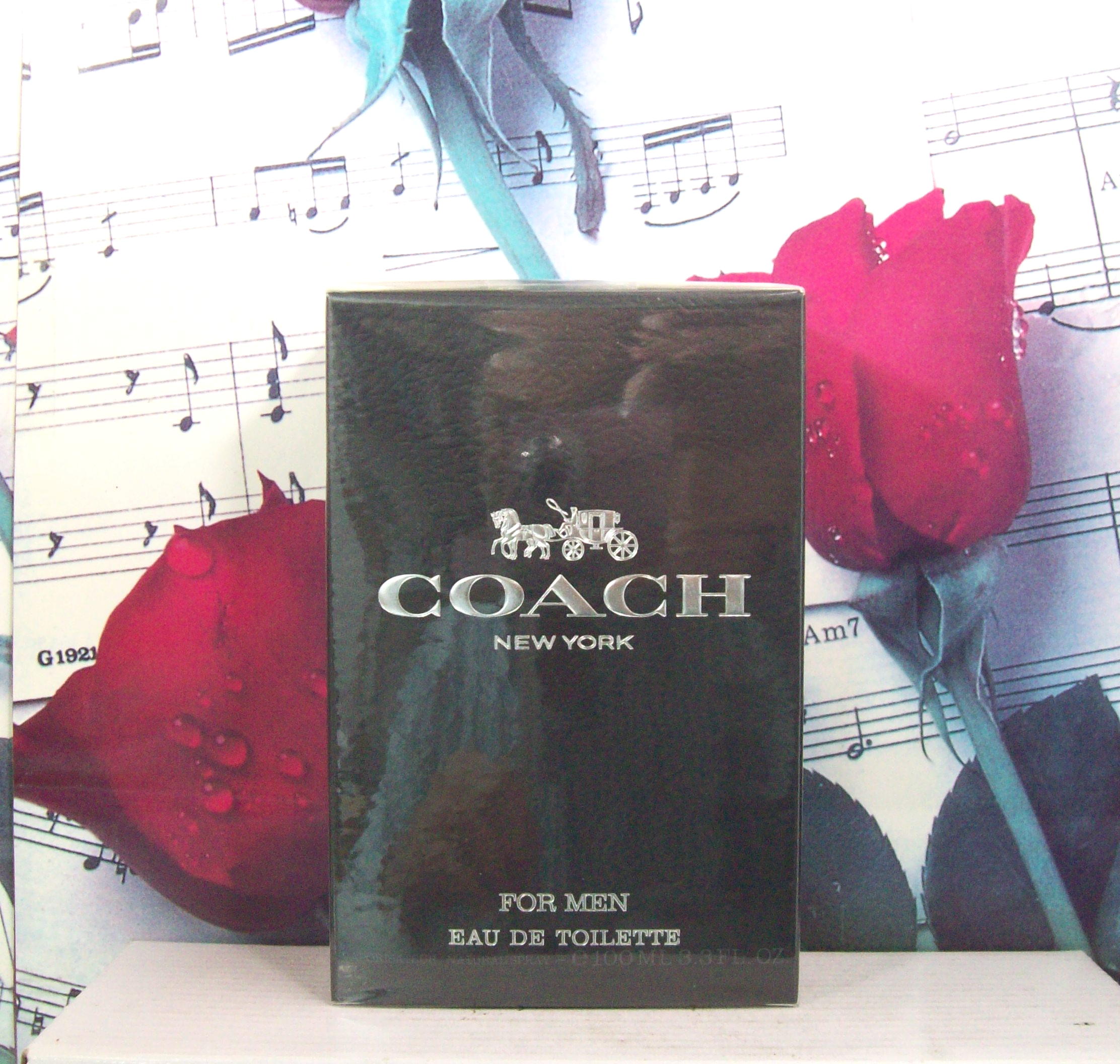 Coach For Men 3.3 OZ. EDT Spray bottle front view