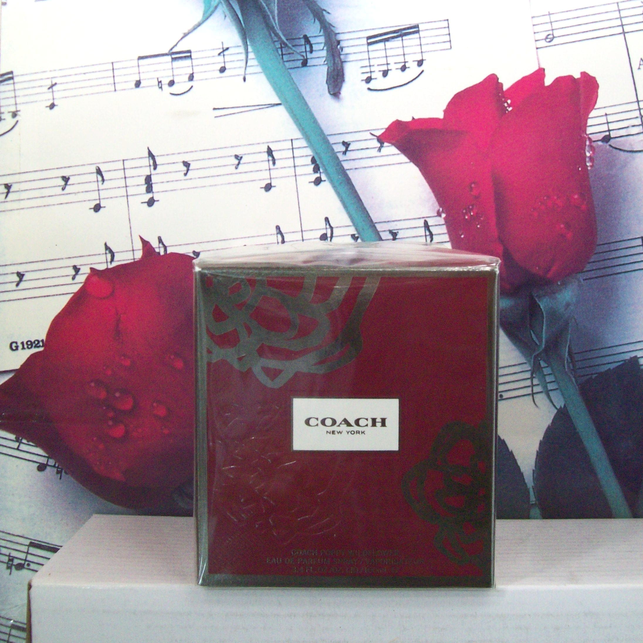 Coach Poppy Wildflower 3.4 OZ. EDP Spray bottle front view
