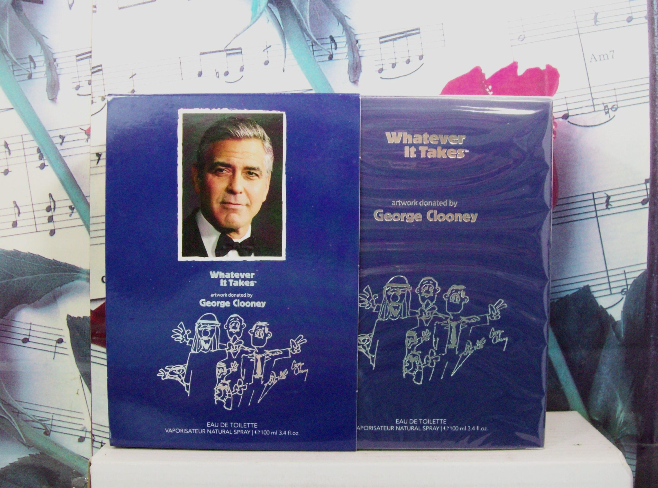 George Clooney Whatever It Takes EDT 3.4 OZ bottle front view