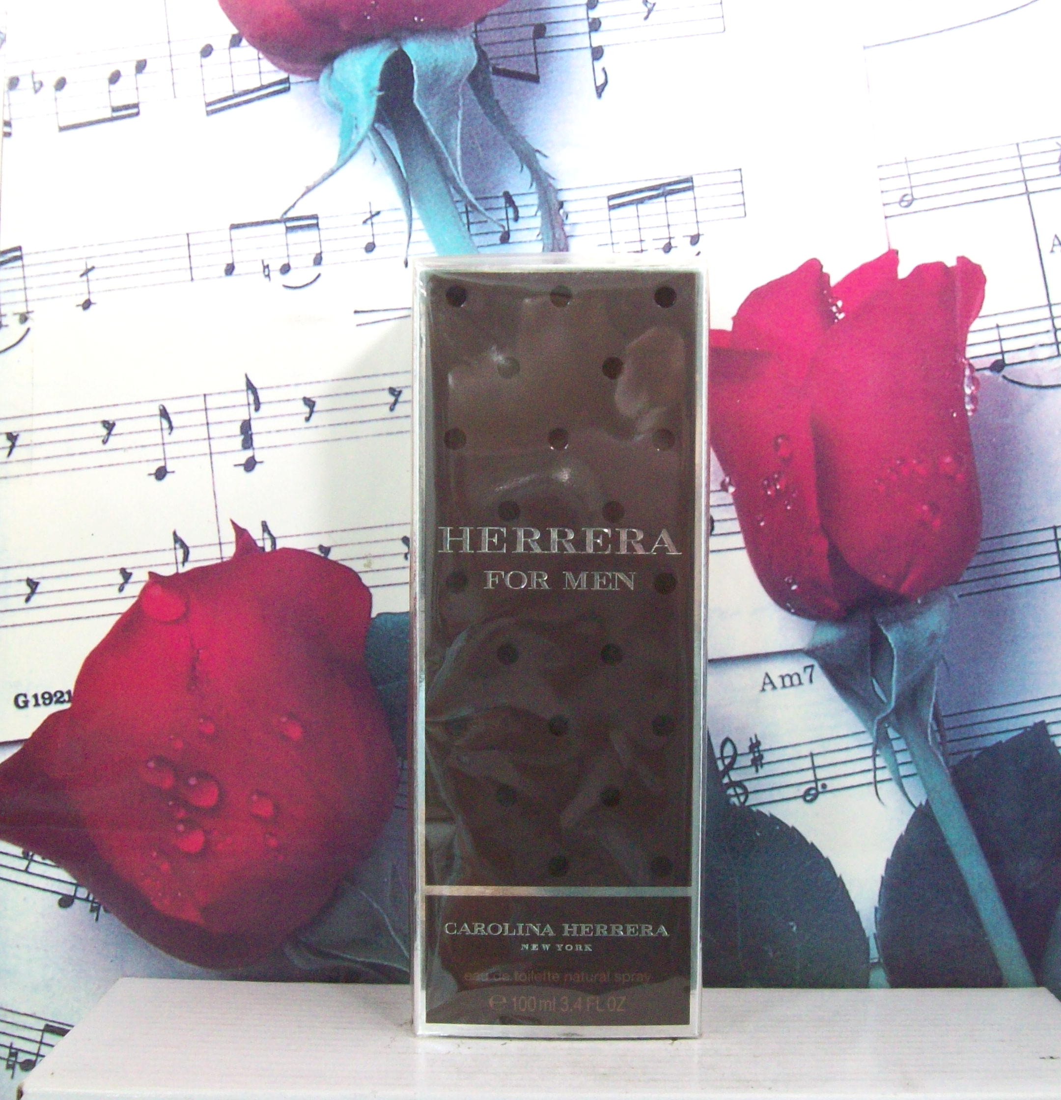 Herrera For Men EDT 100ml bottle front view