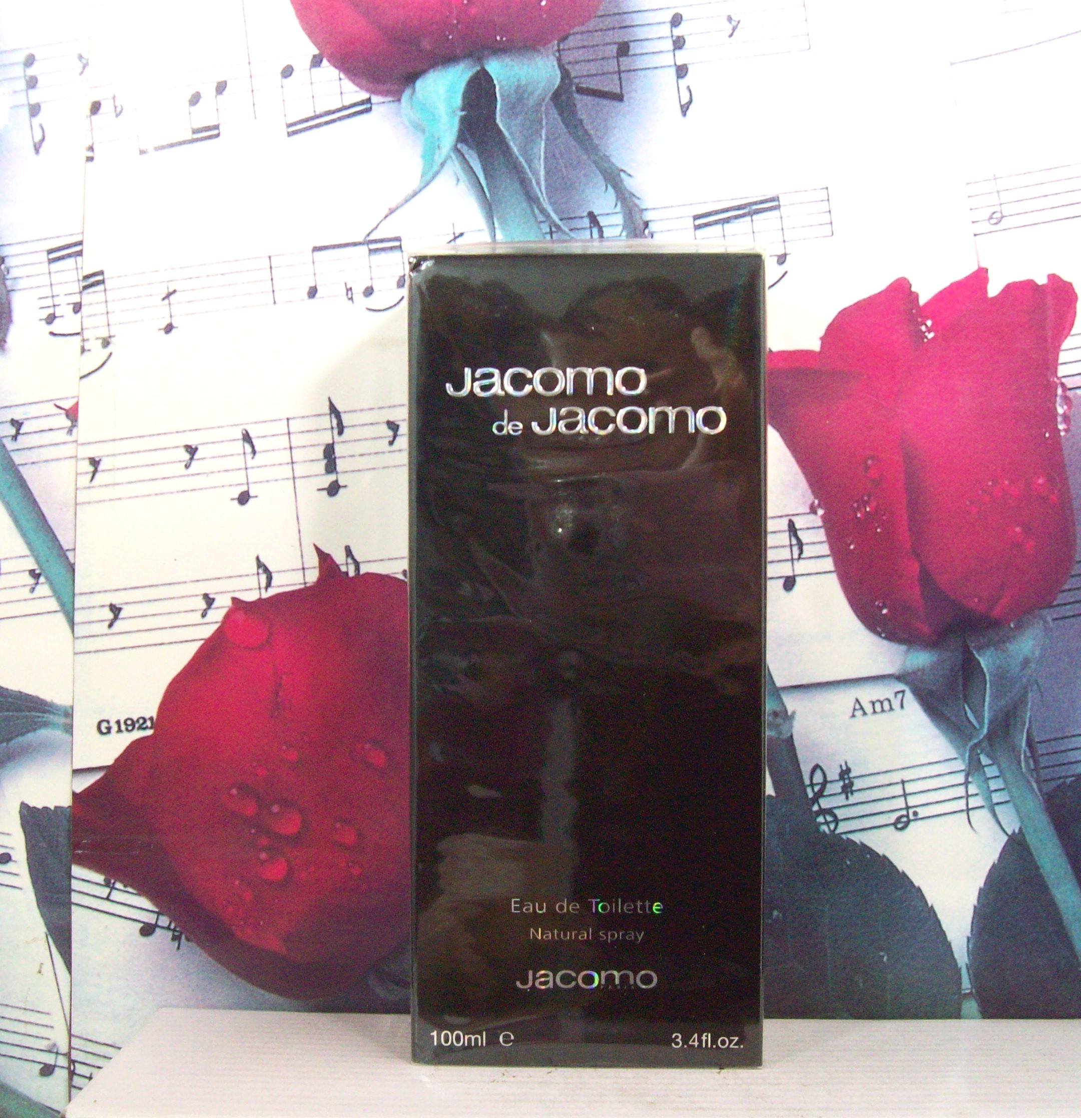 Jacomo De Jacomo 3.4 OZ EDT Spray bottle front view