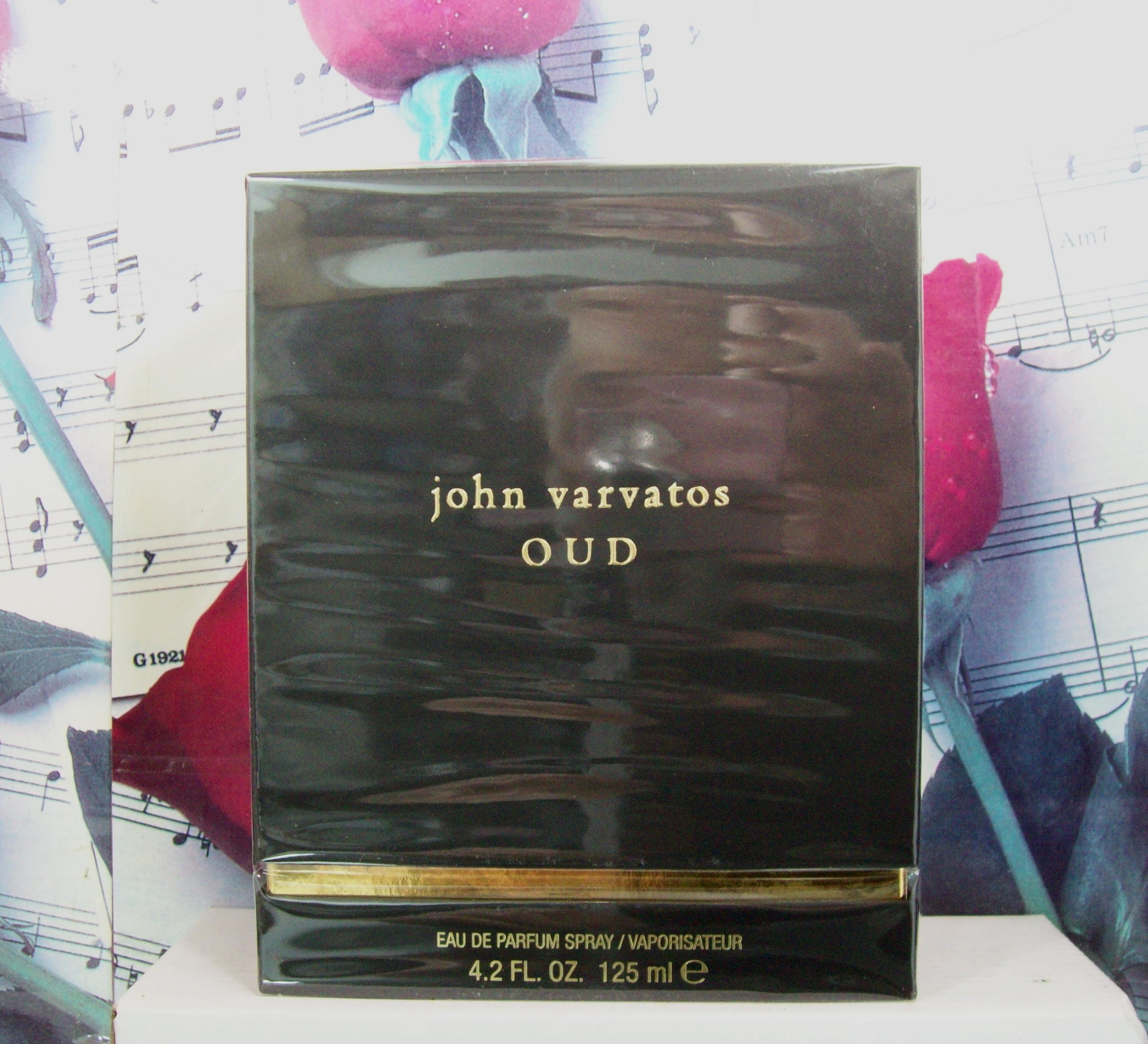 John Varvatos Oud EDP 4.2 OZ perfume bottle front view