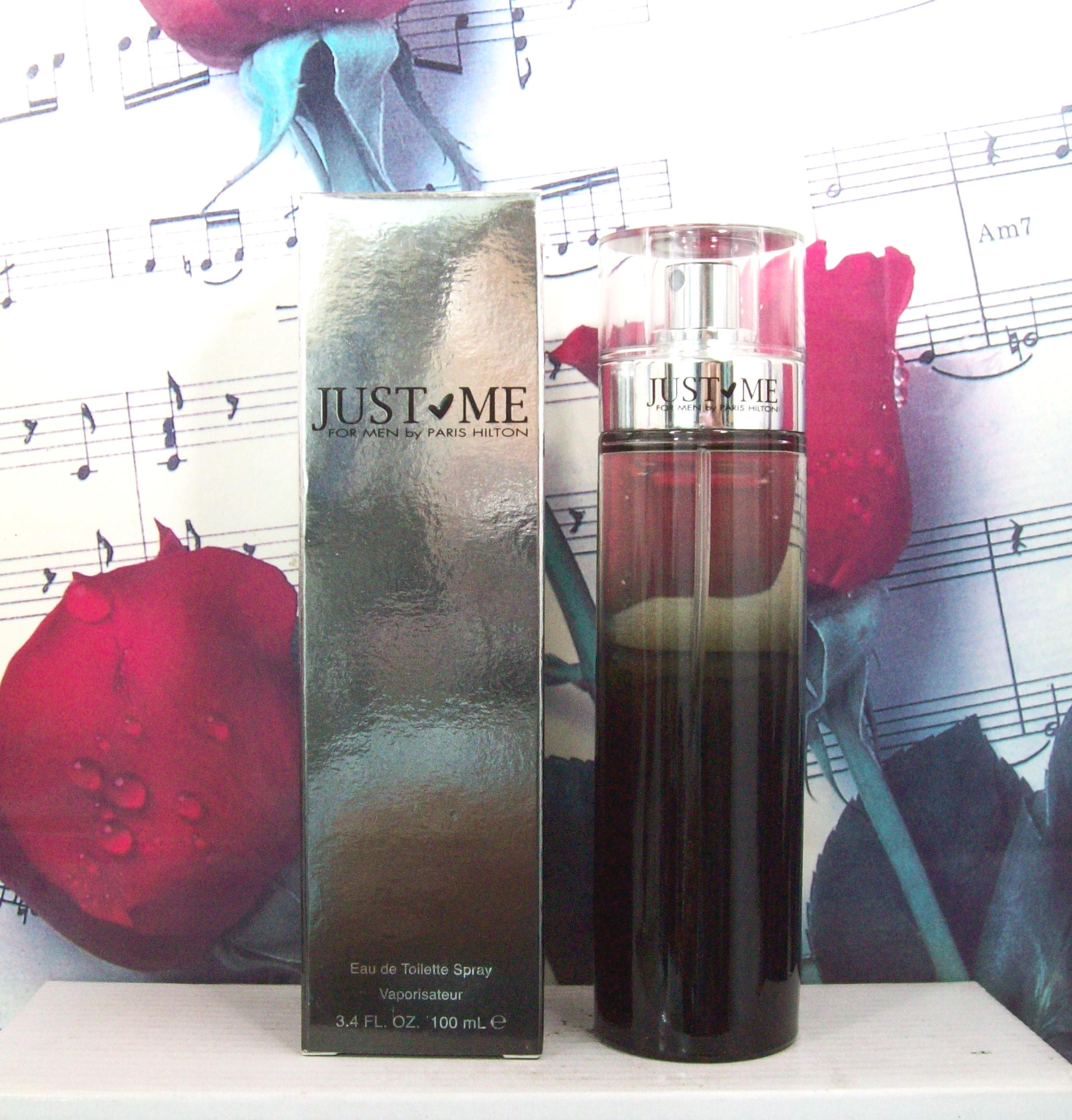 Just Me 3.4 OZ EDT Spray For Men bottle front view