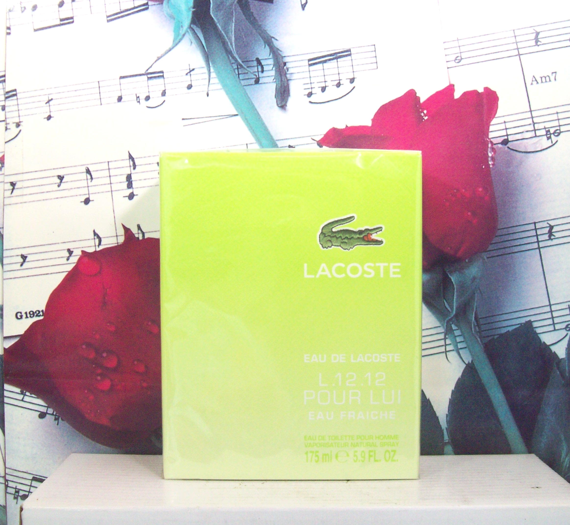 Lacoste Pour Lui Eau Fraîche L.12.12 EDT Spray bottle front view