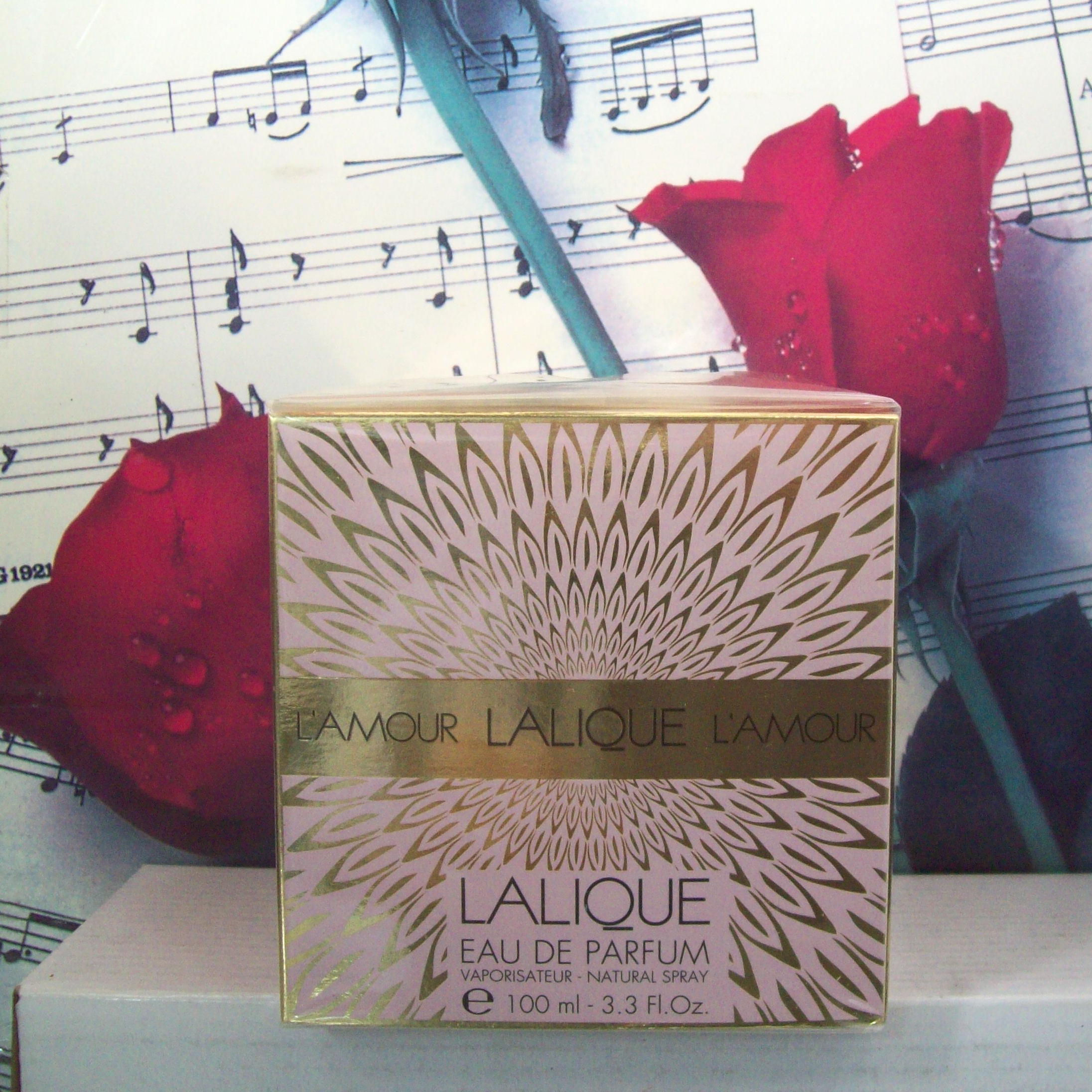 Lalique L'Amour EDP 3.3 OZ perfume bottle