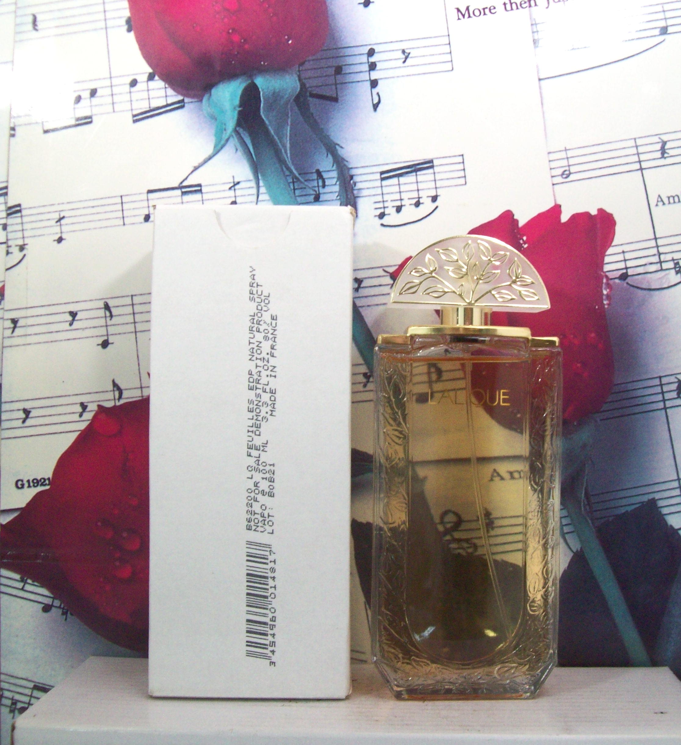 Lalique 3.3 OZ EDP Spray luxury perfume bottle front view
