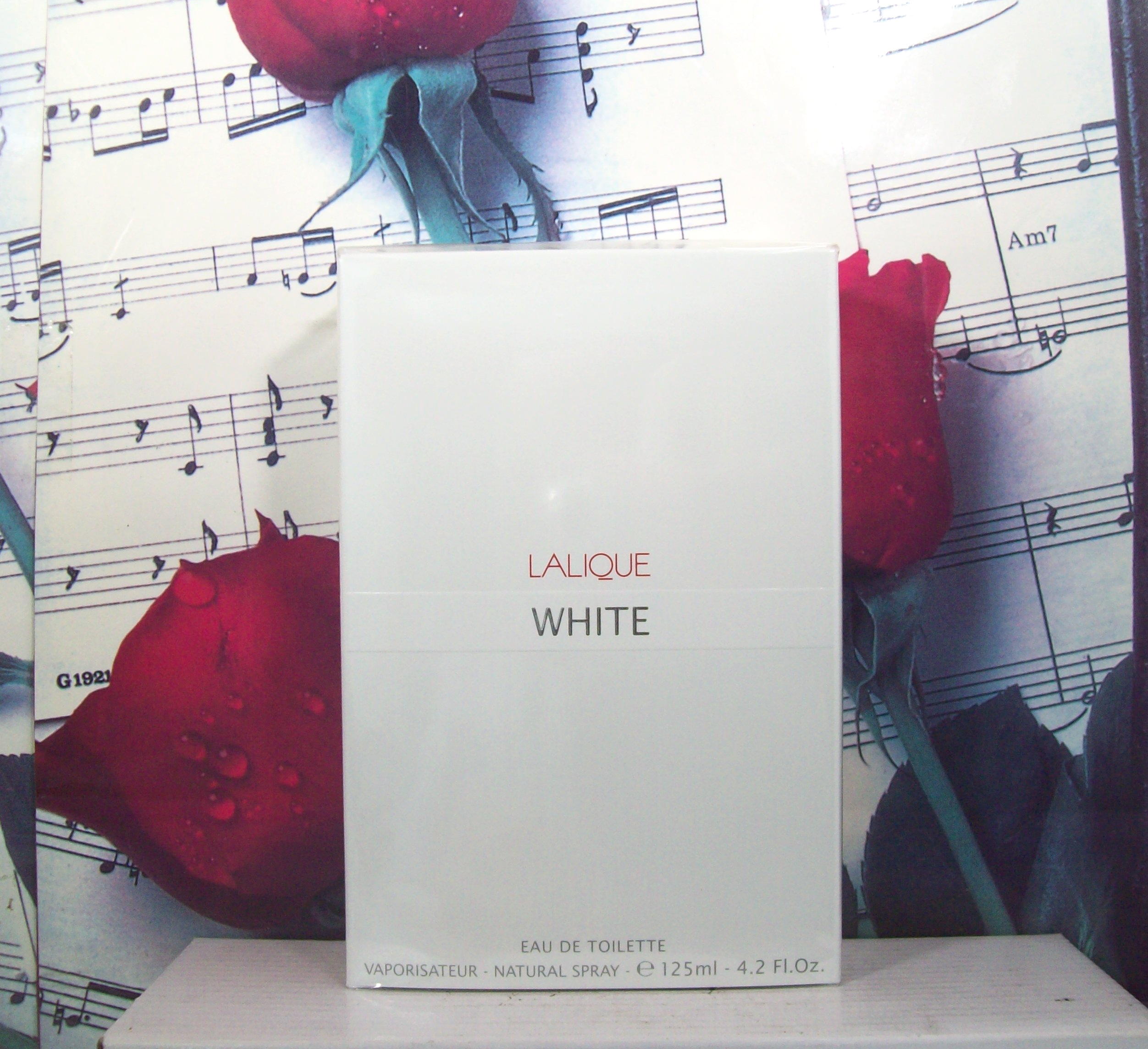 Lalique White EDP Spray 4.2 OZ bottle front view
