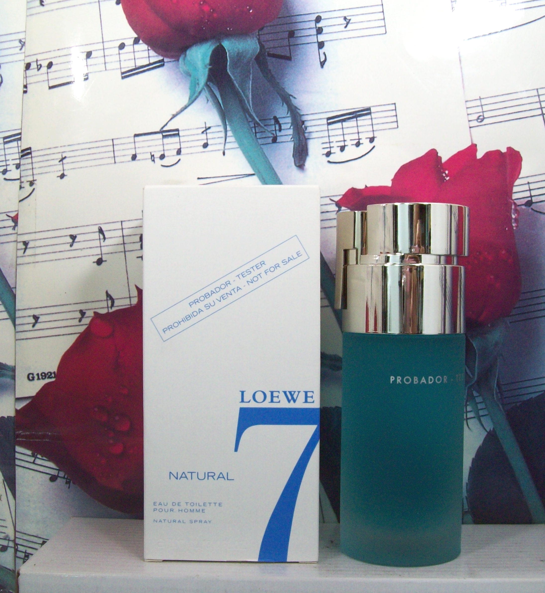 Loewe 7 Natural Loewe Pour Homme EDT 3.4 OZ bottle front view